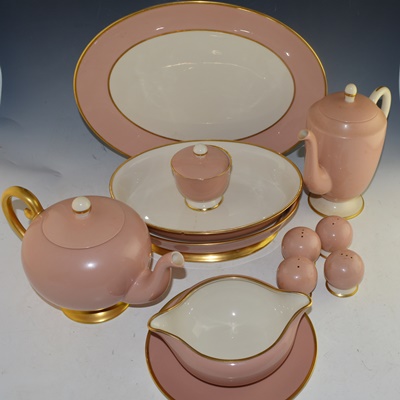 Flintridge California Coral China Serveware