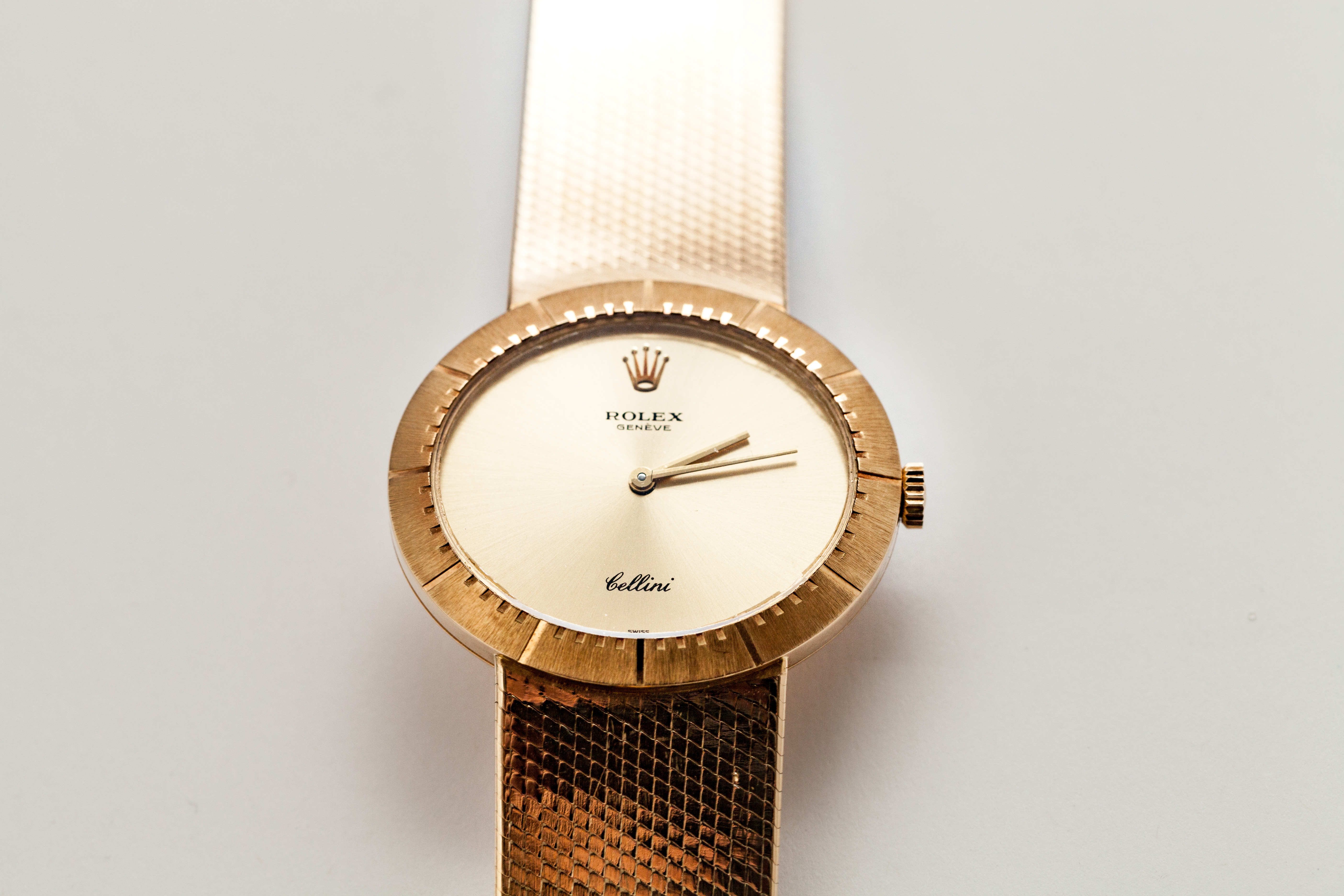 18K Yellow Gold Rolex Cellini Watch