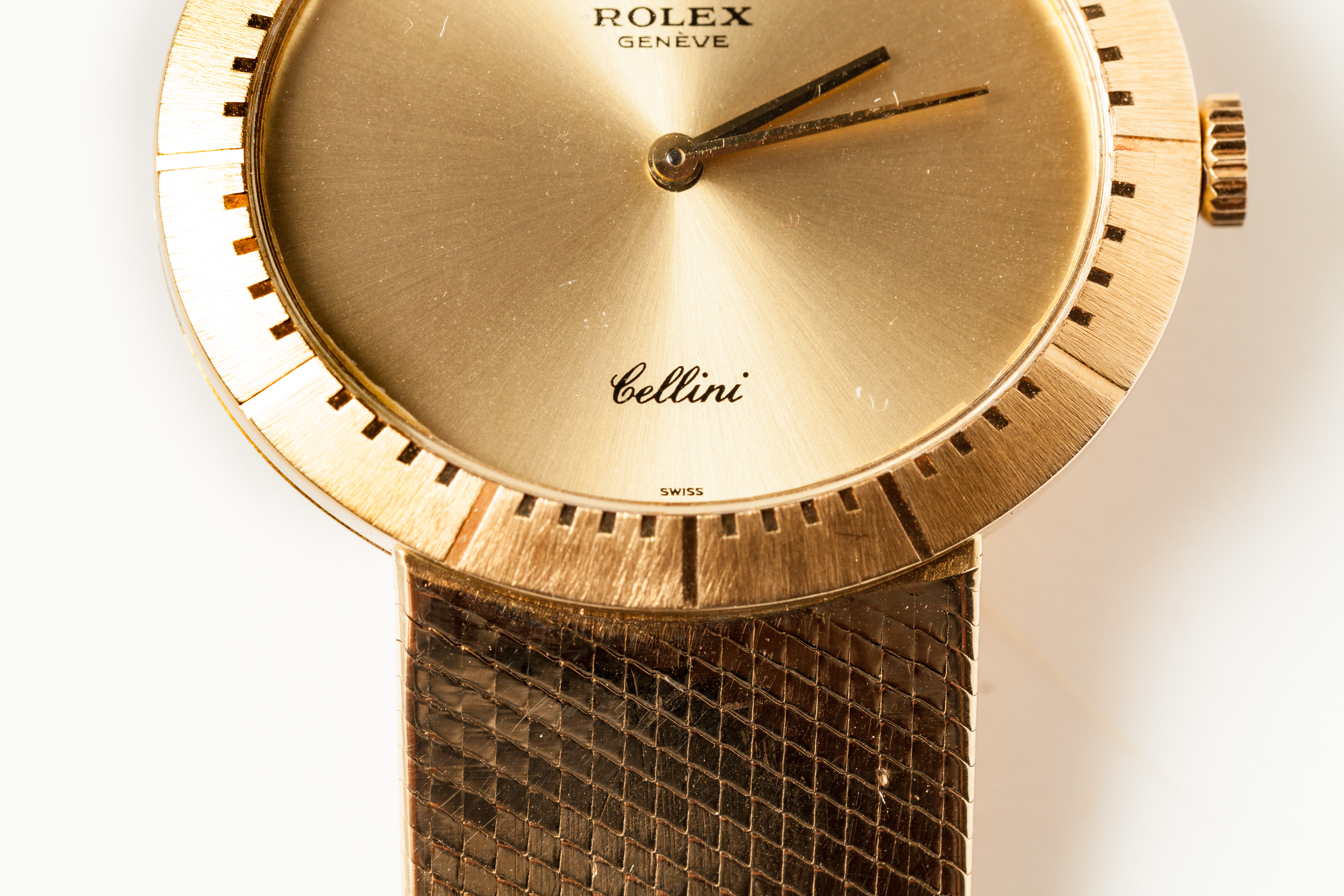 18K Yellow Gold Rolex Cellini Watch