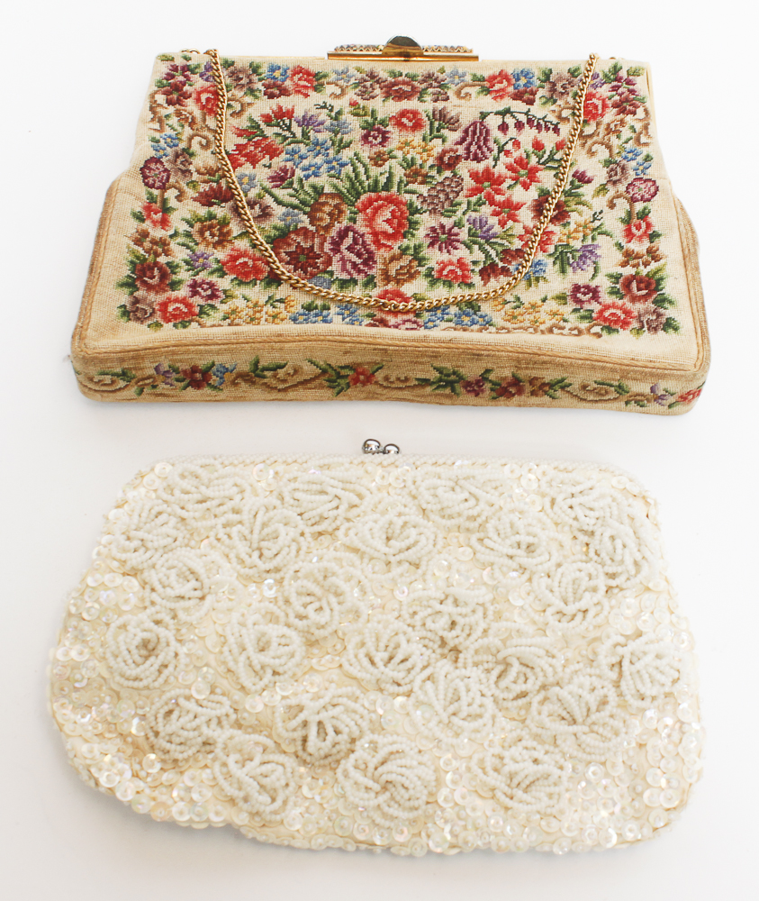 Collection of Women's Vintage Clutch Purses