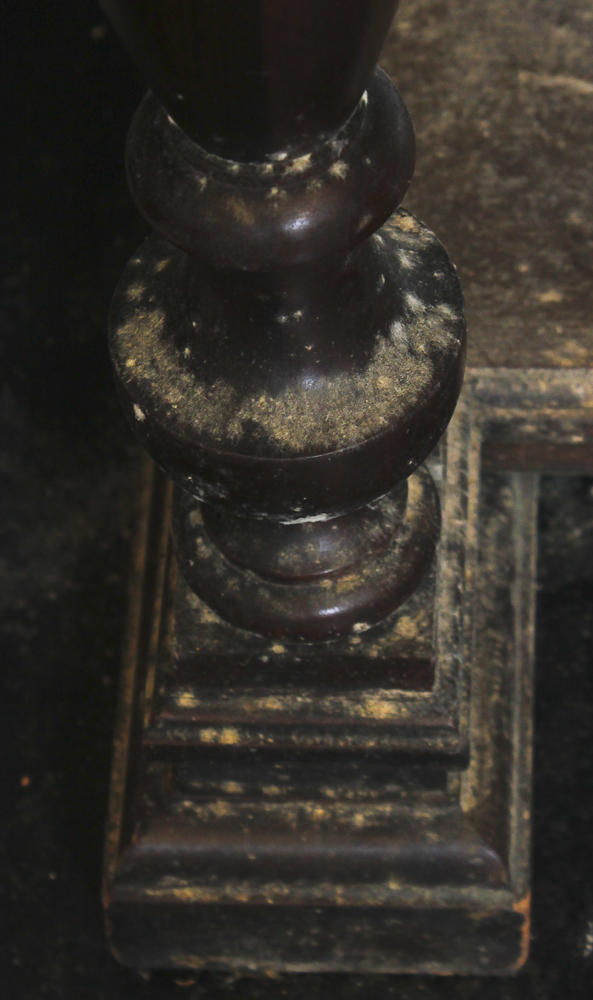 Antique Gothic Revival Cabinet on Stand