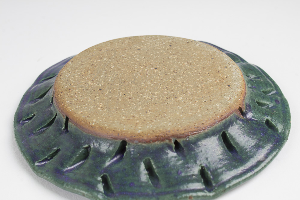 Collection of Dessert and Salad Plates Including Over and Back