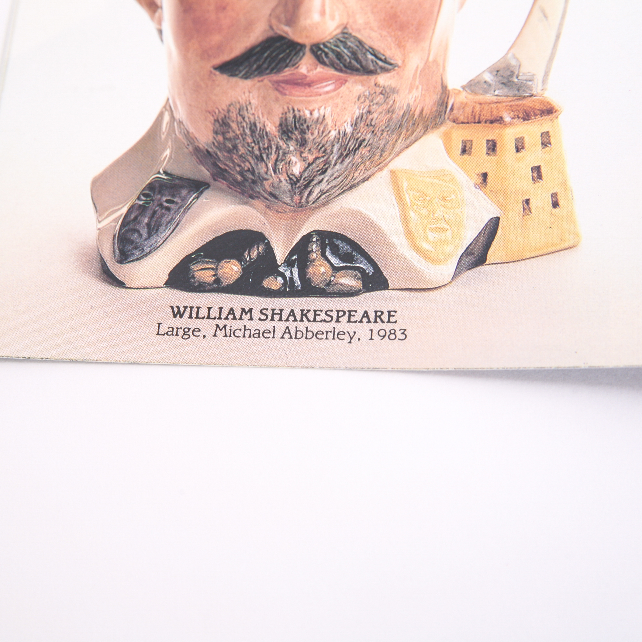 Royal Doulton Shakespearean Collection "William Shakespeare" D.6689 Toby Jug