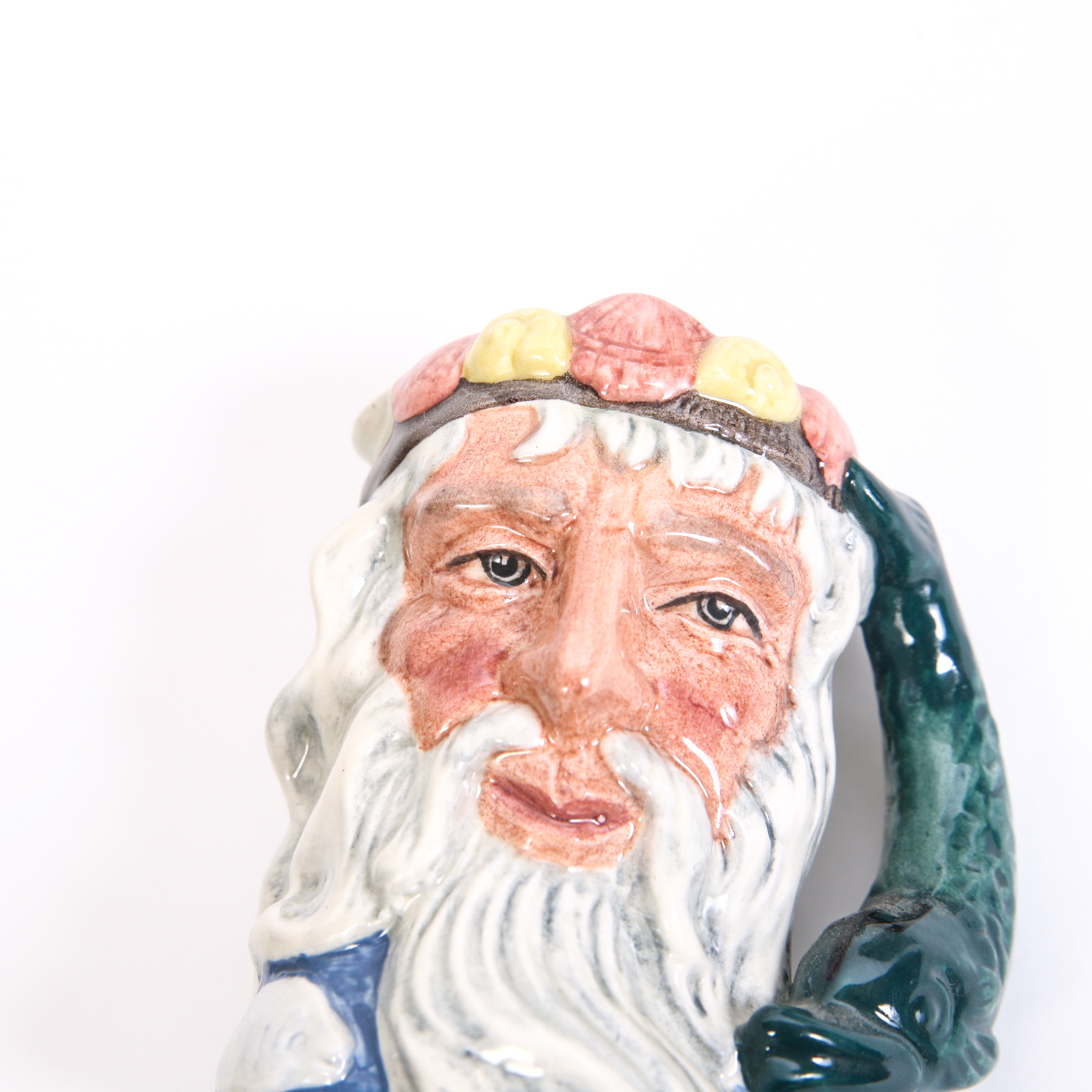 Royal Doulton "Neptune" D.6552 and D.6548 Toby Jug and Mug
