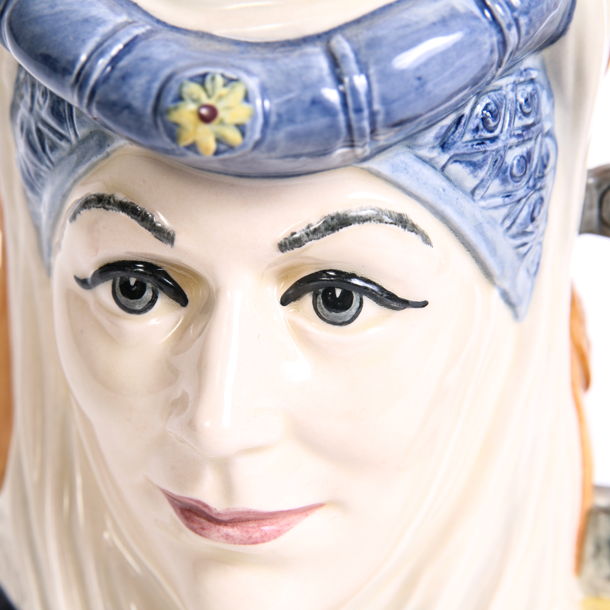 Limited Edition Royal Doulton Star-Crossed Lovers Collection "King Arthur & Guinevere" D.6836 Toby Jug