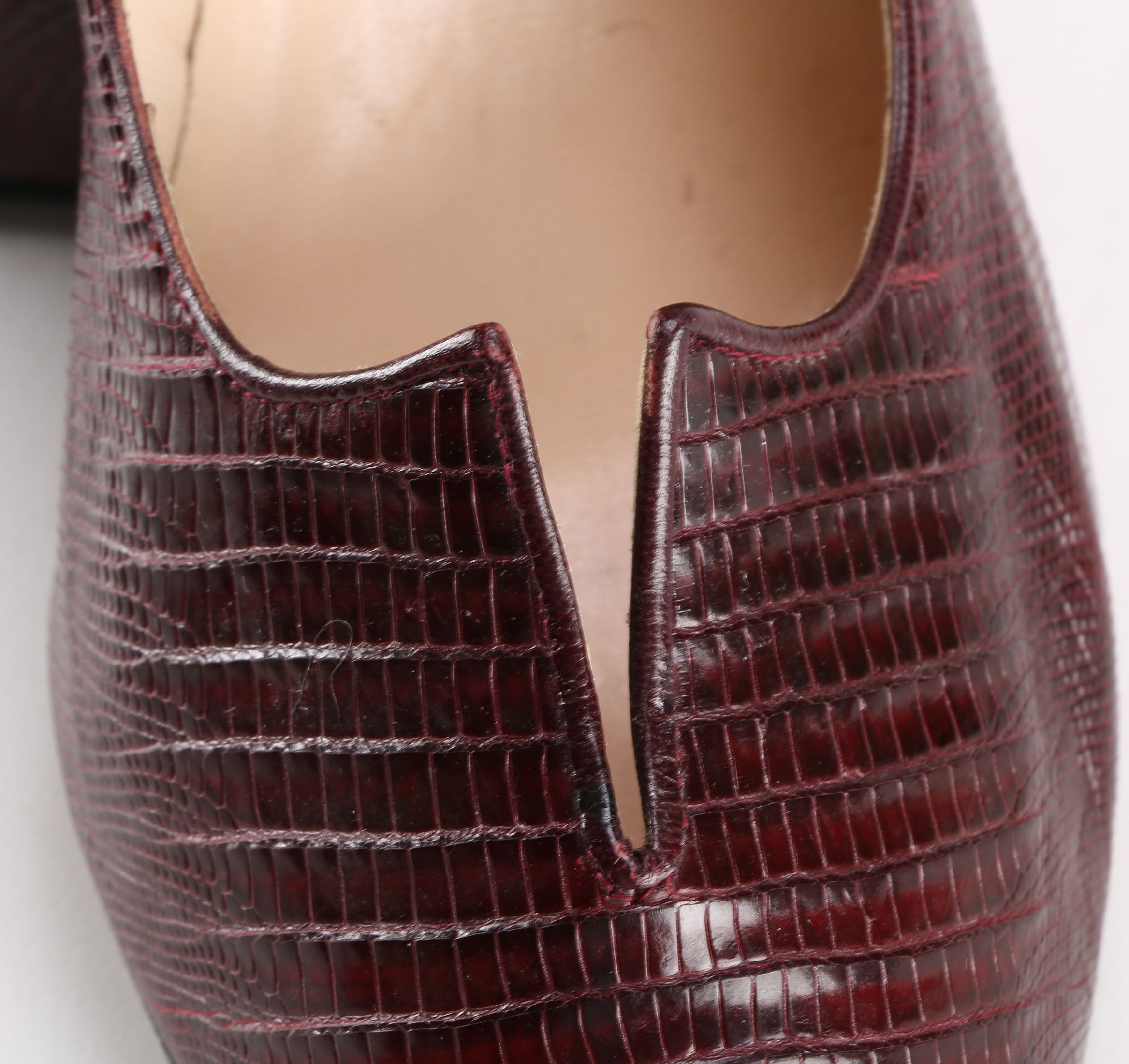 Pair of Lizard Manolo Blahnik Pumps