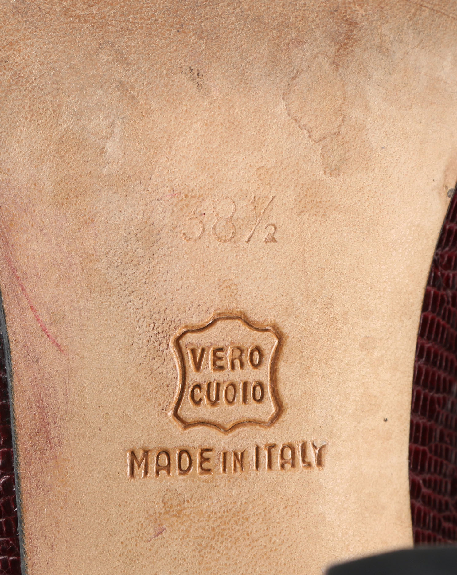 Pair of Lizard Manolo Blahnik Pumps