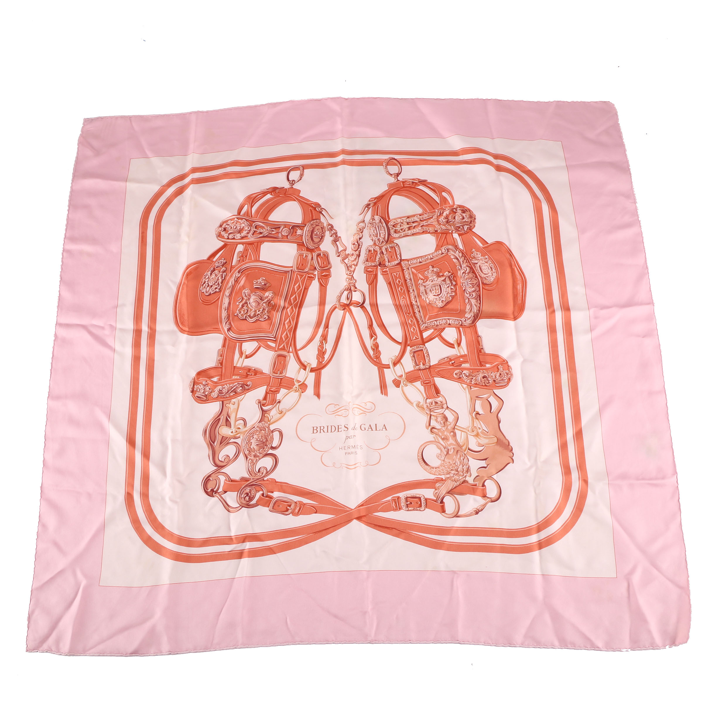 Vintage Hermes "Brides de Gala" Silk Scarf