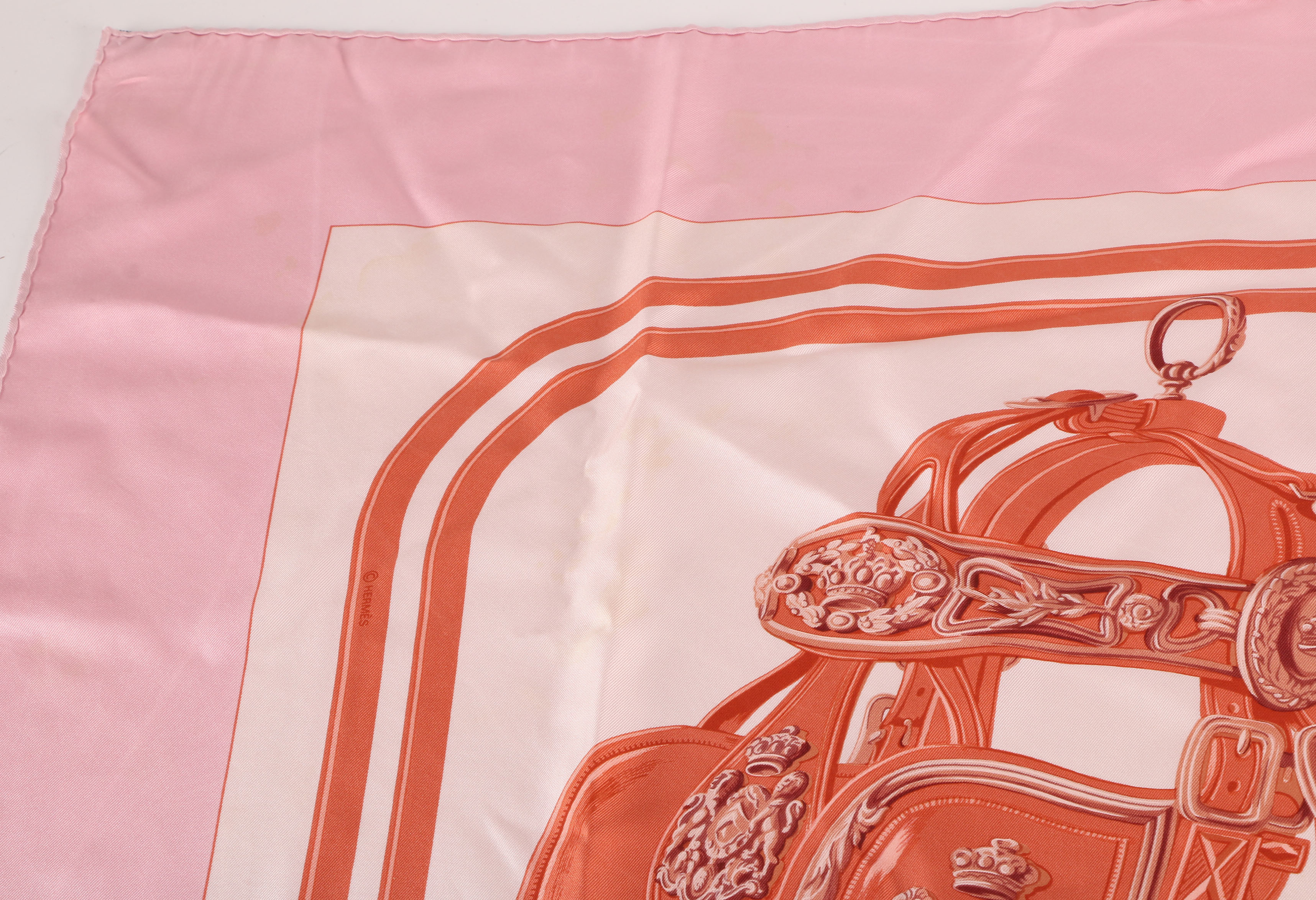Vintage Hermes "Brides de Gala" Silk Scarf