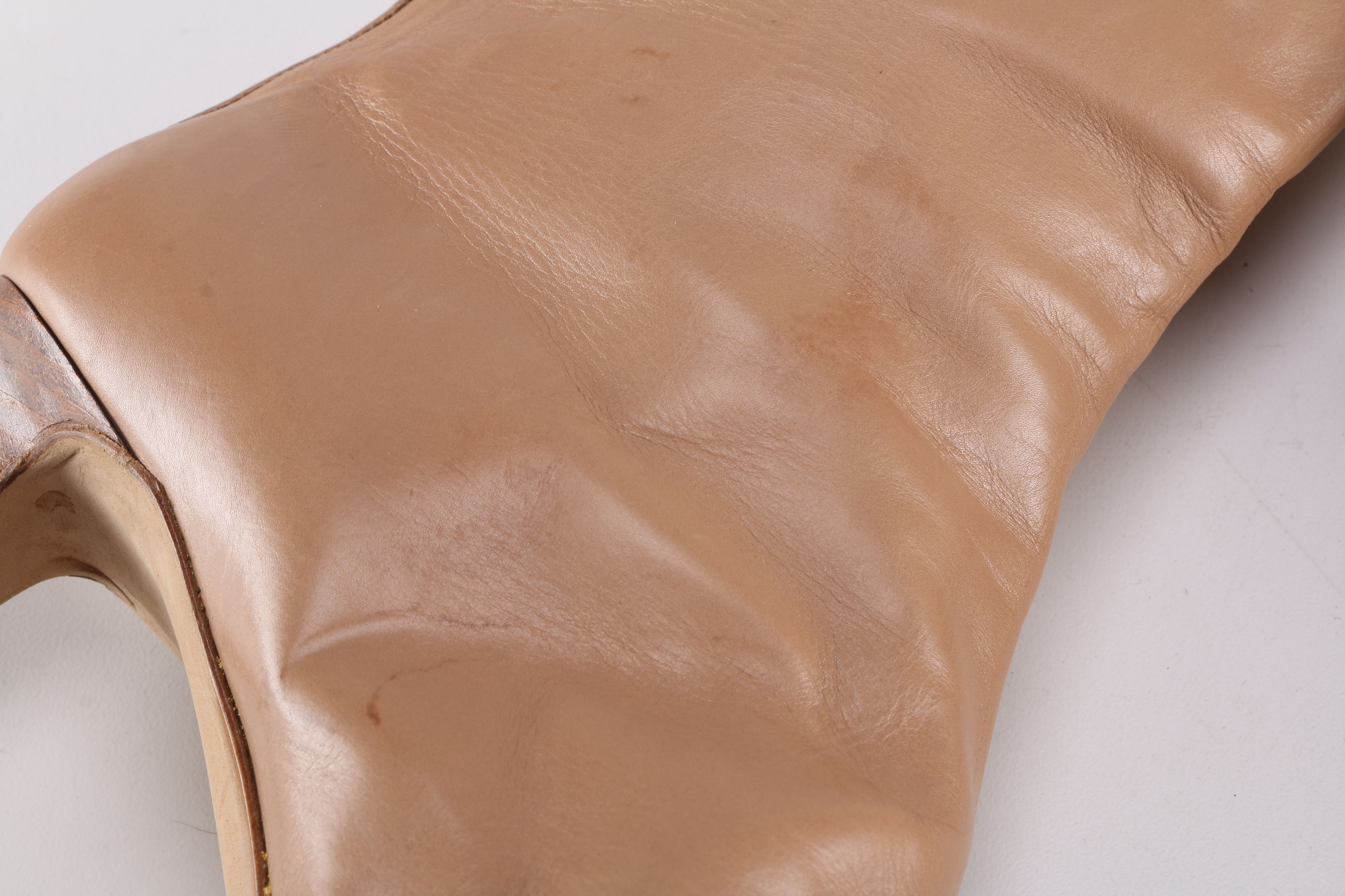 Pair of Manolo Blahnik Leather Heeled Boots,