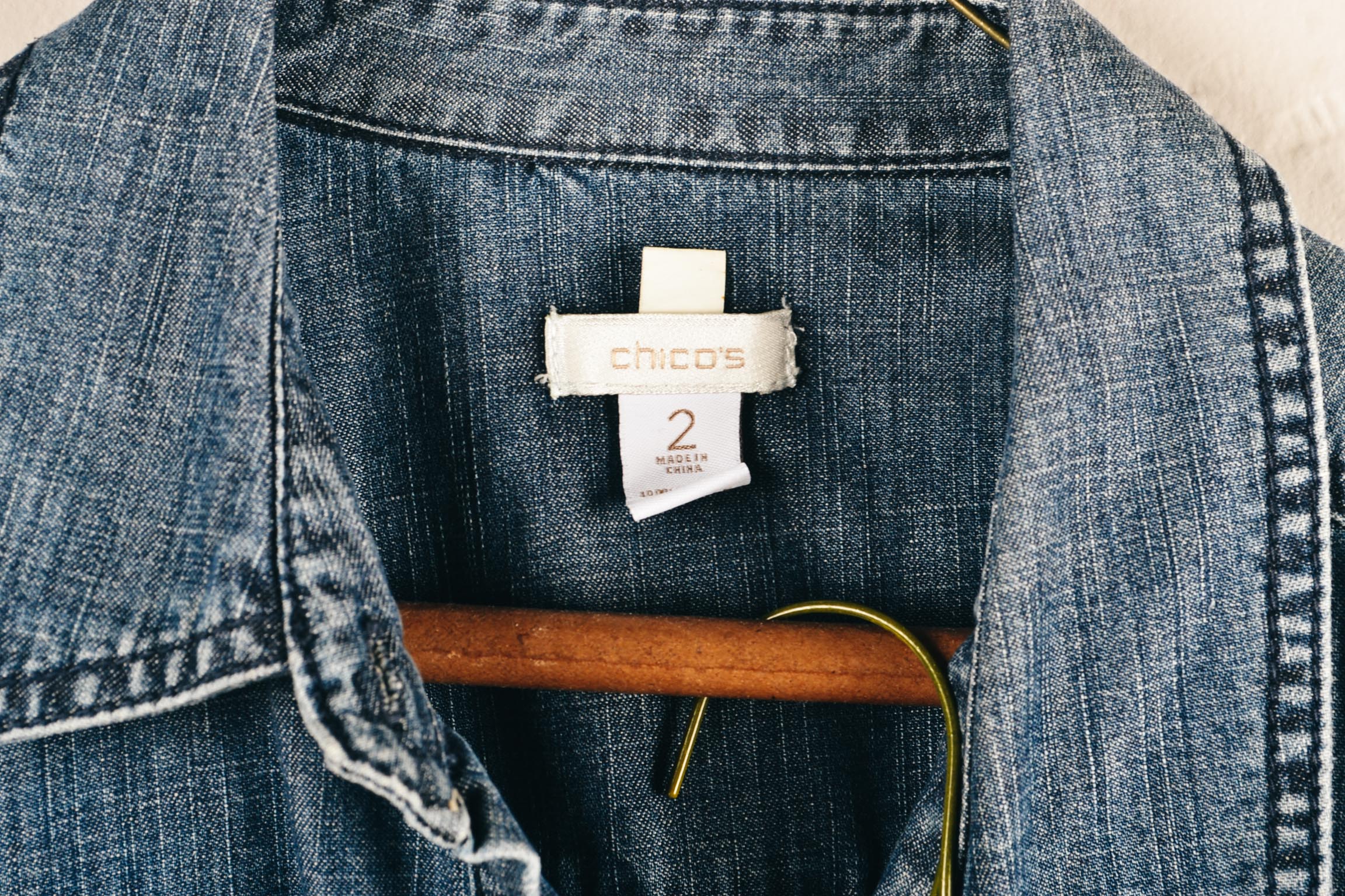 Chico's Size 2 Demin Vest and Jacket