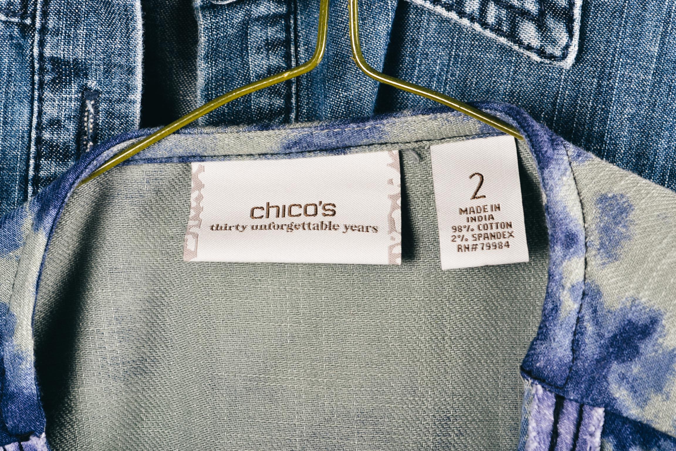 Chico's Size 2 Demin Vest and Jacket
