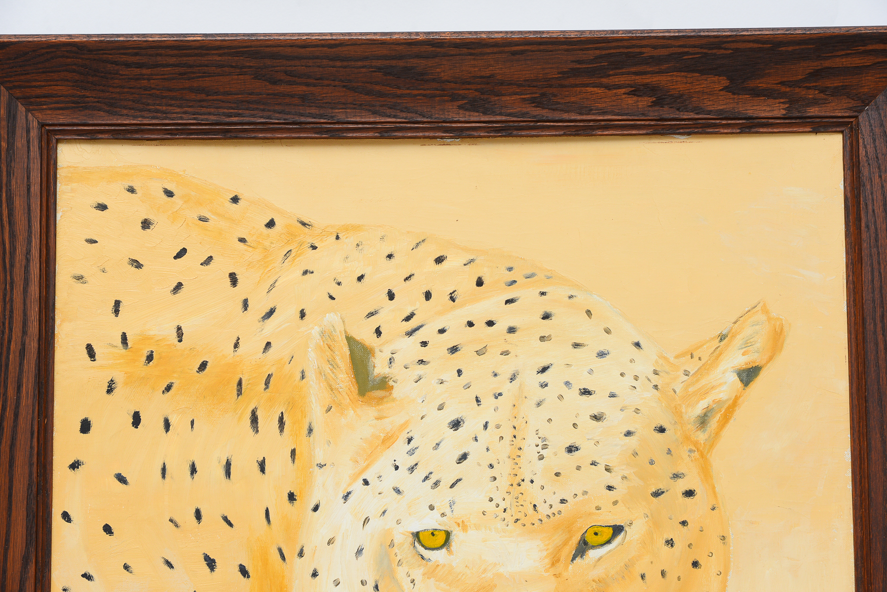 Original Cheetah Acrylic Painting Signed by NGM