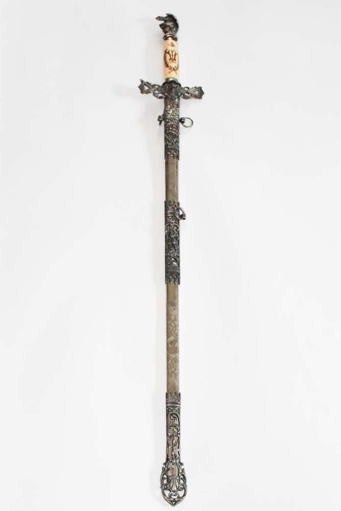 Antique Masonic Knights Templar Sword