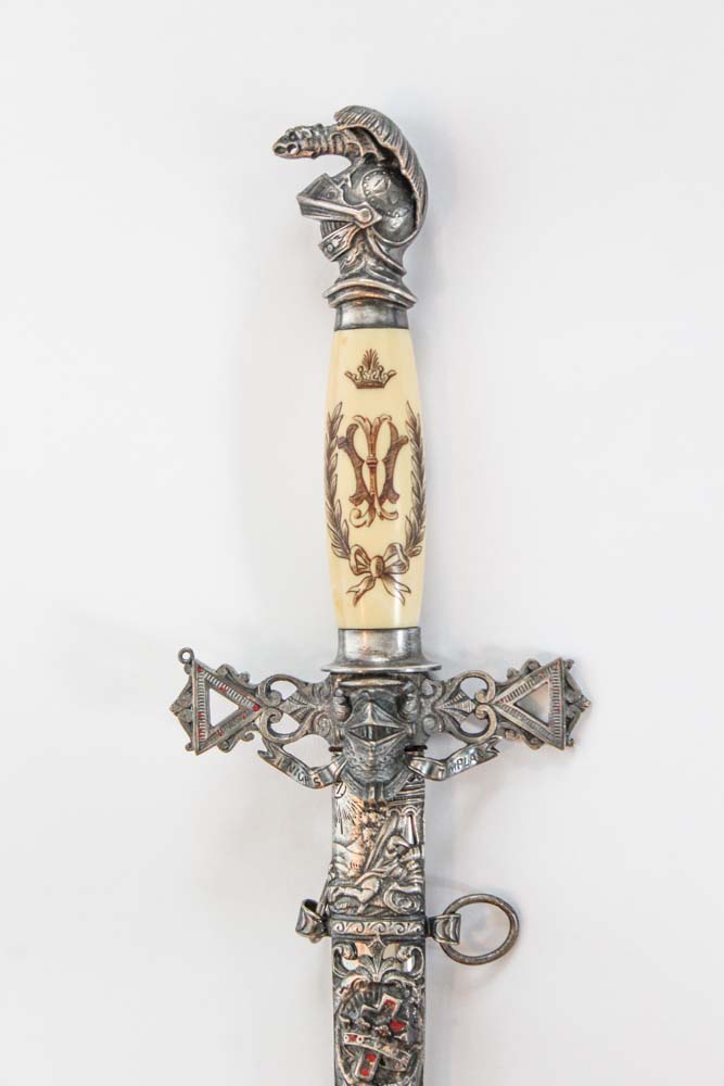 Antique Masonic Knights Templar Sword
