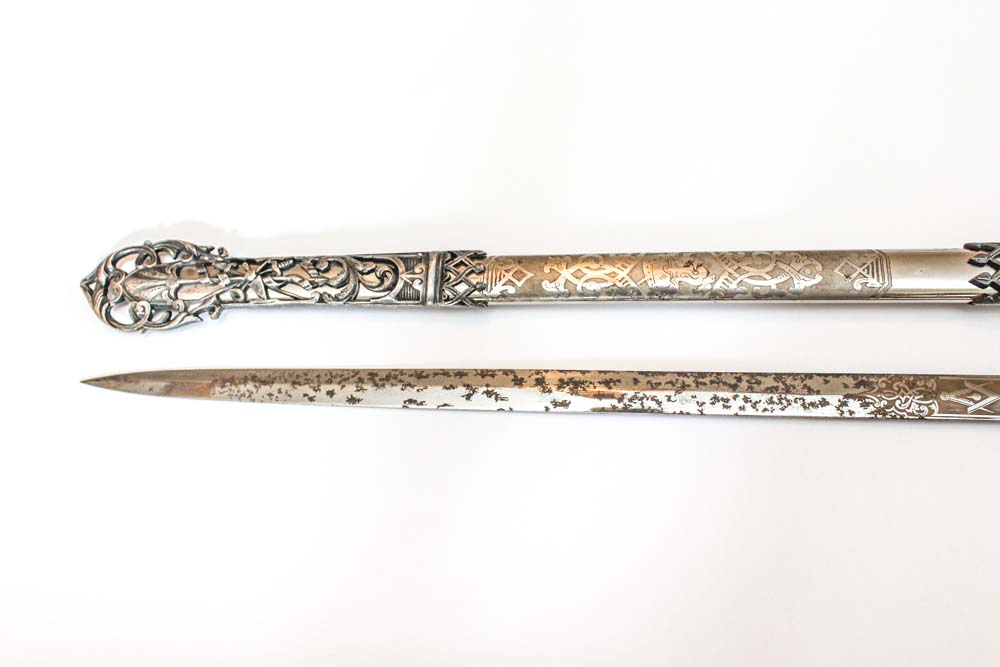 Antique Masonic Knights Templar Sword