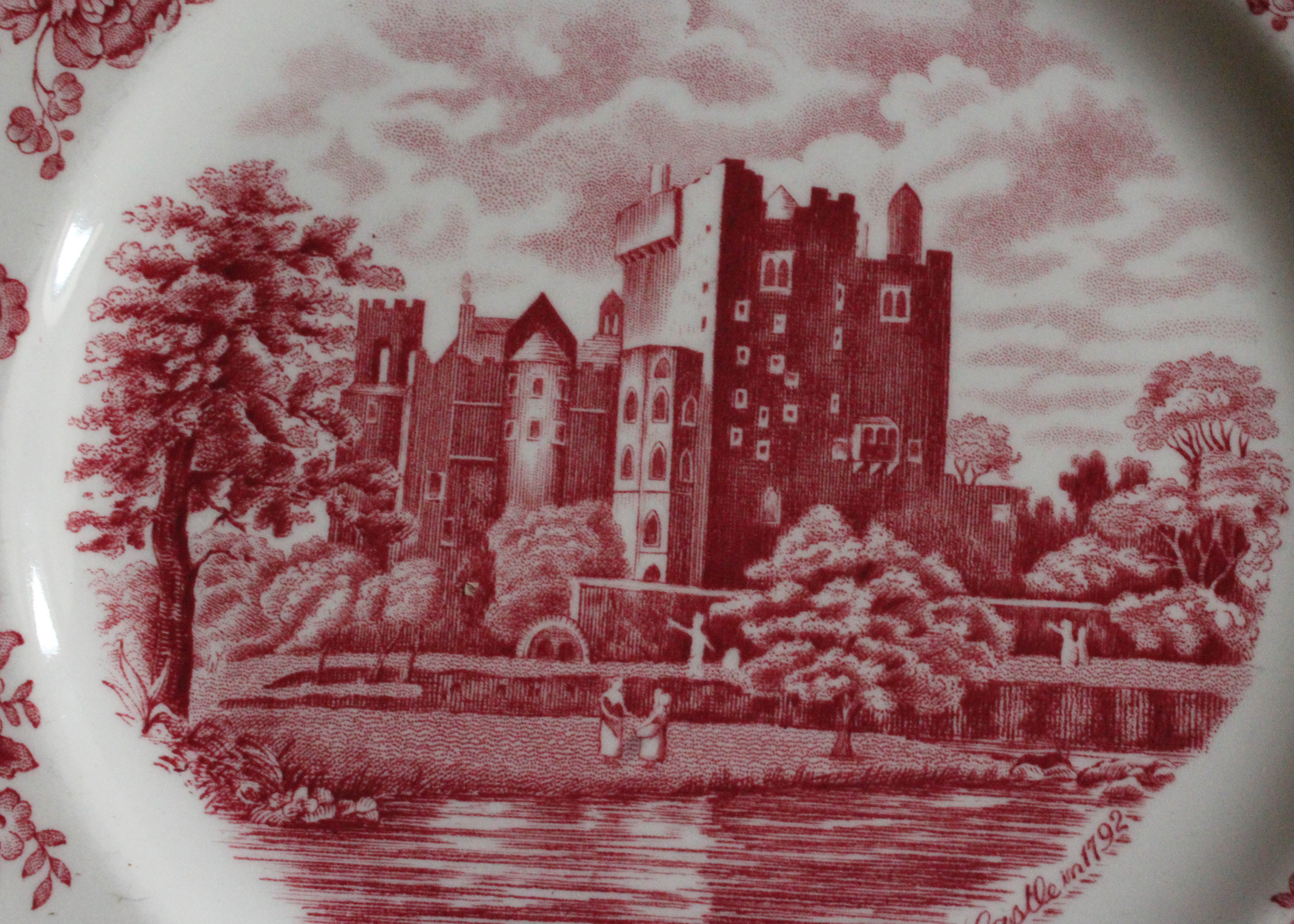 Vintage Johnson Brothers "Old Britain Castles" Transferware Set