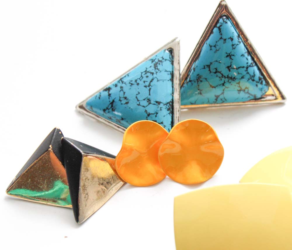 Collection of Costume Pierced Ear Earrings