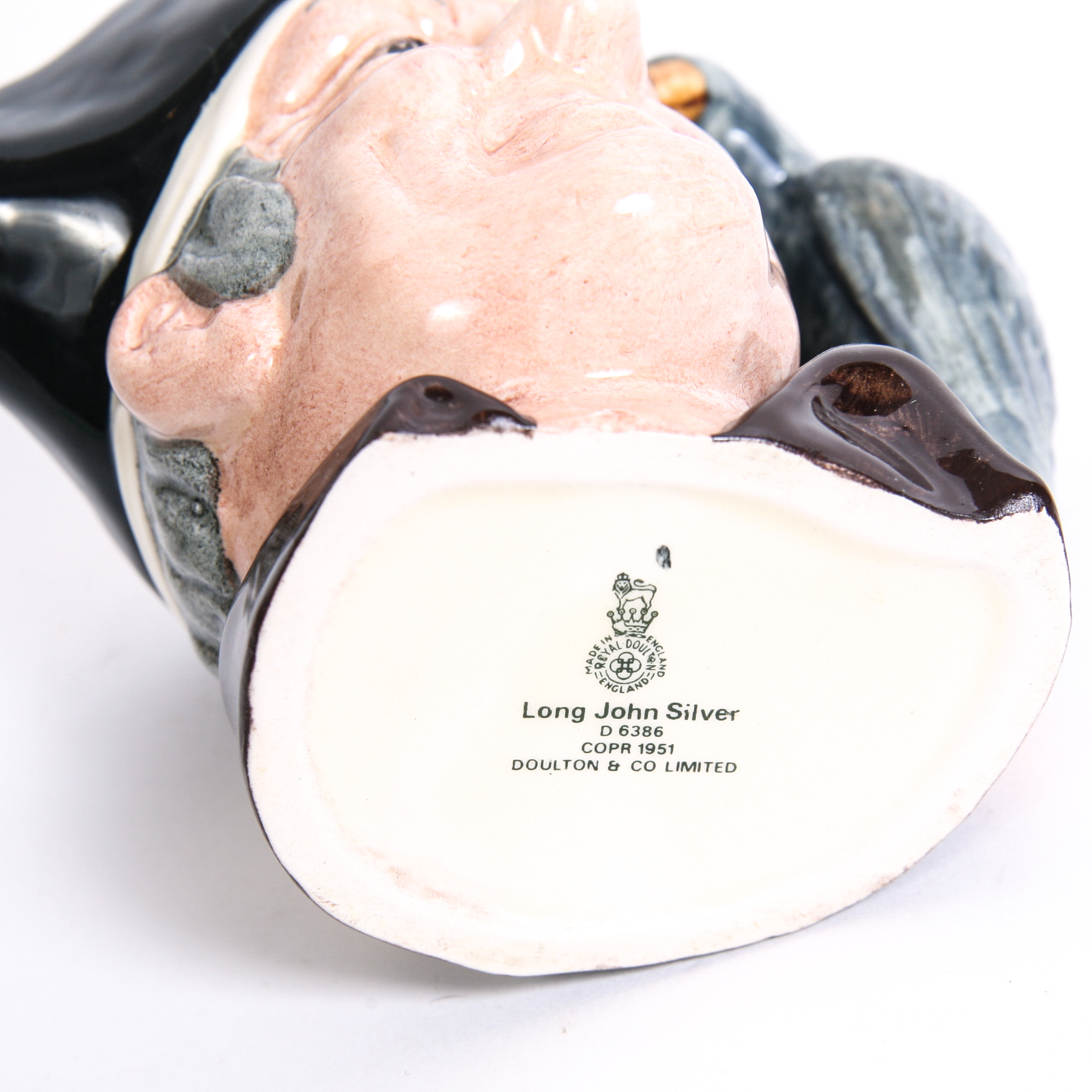 Royal Doulton "Long John Silver" D.6853 Teapot and D.6386 Mug