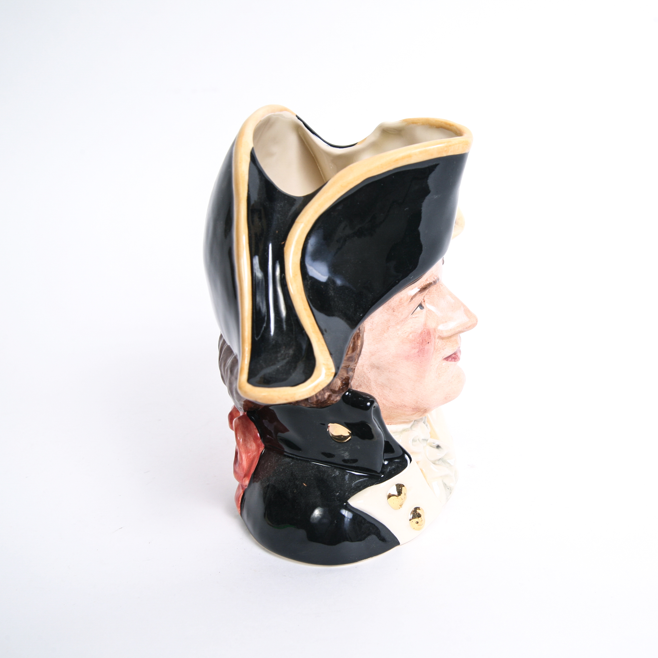 Royal Doulton "Captain Bligh" D.6967 Toby Jug, COA