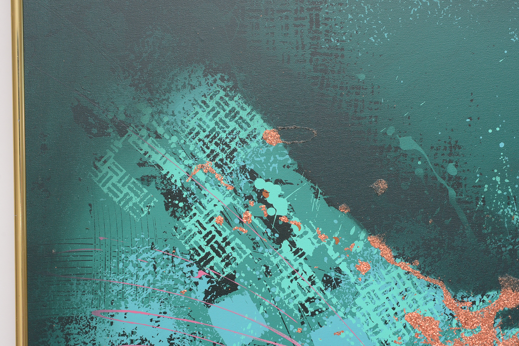 Original Abstract Acrylic Painting on Canvas