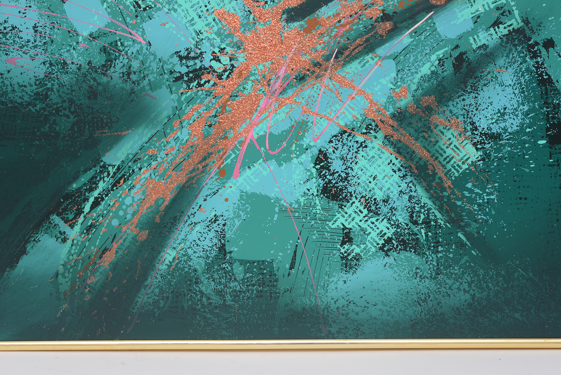 Original Abstract Acrylic Painting on Canvas