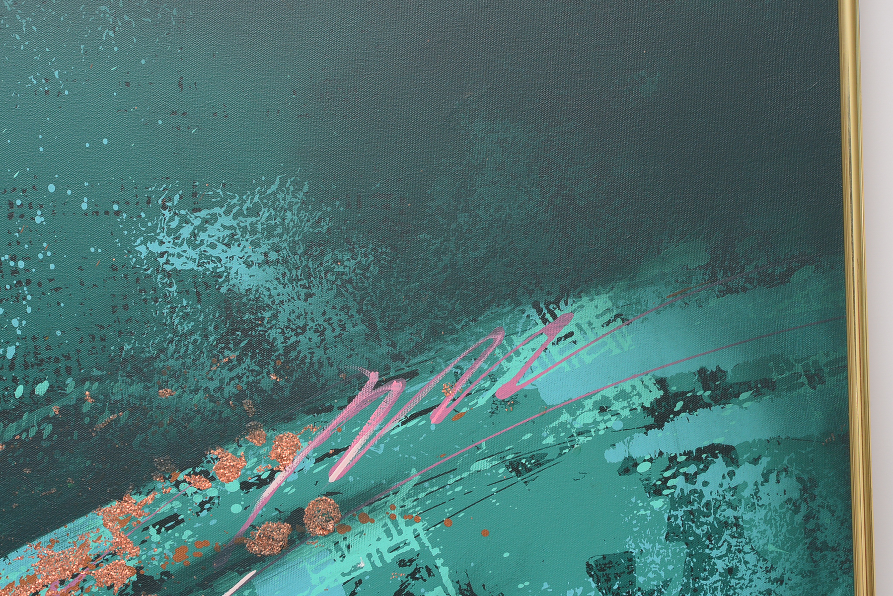 Original Abstract Acrylic Painting on Canvas