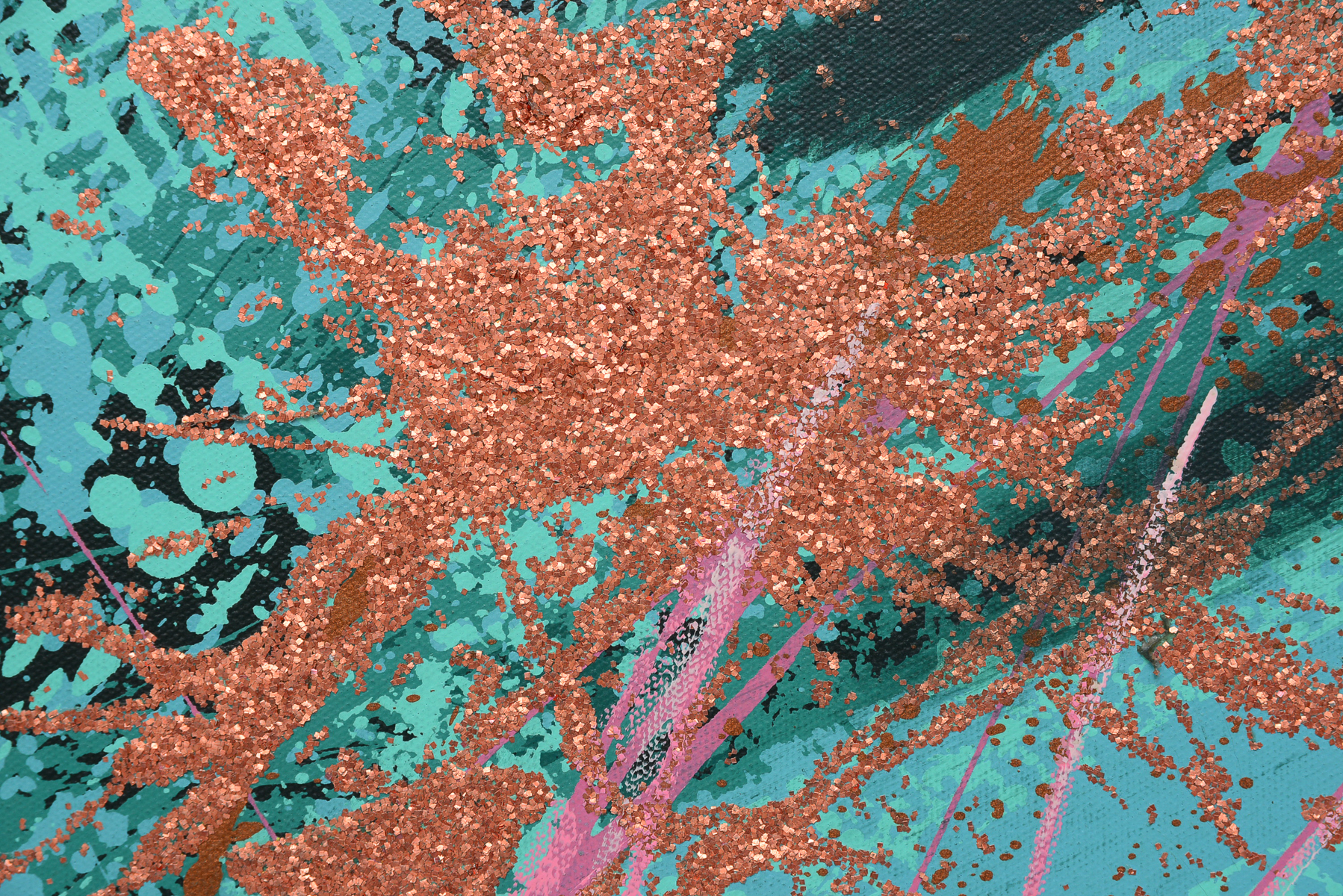 Original Abstract Acrylic Painting on Canvas