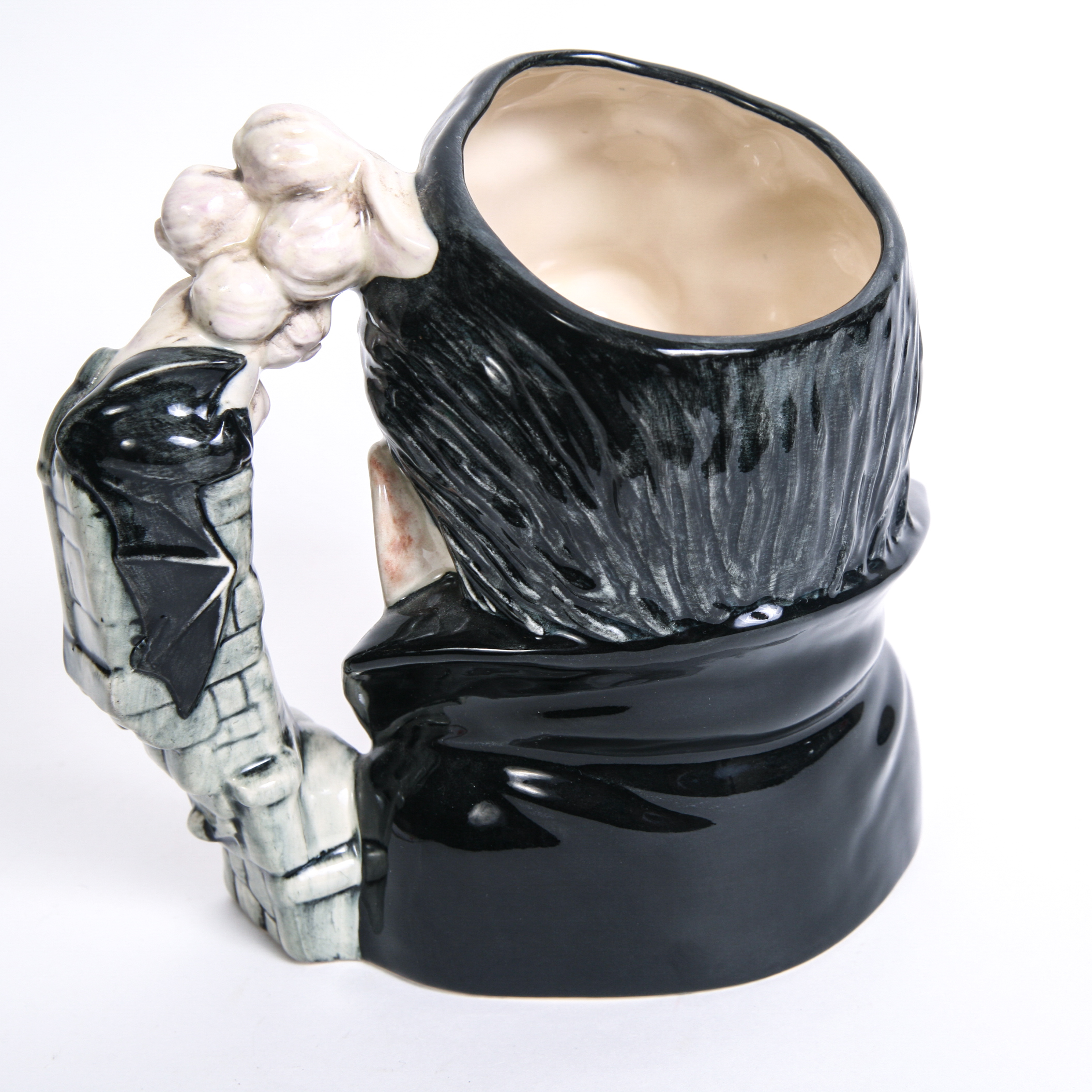 Signed Royal Doulton "Count Dracula" D.7053 Toby Jug, COA