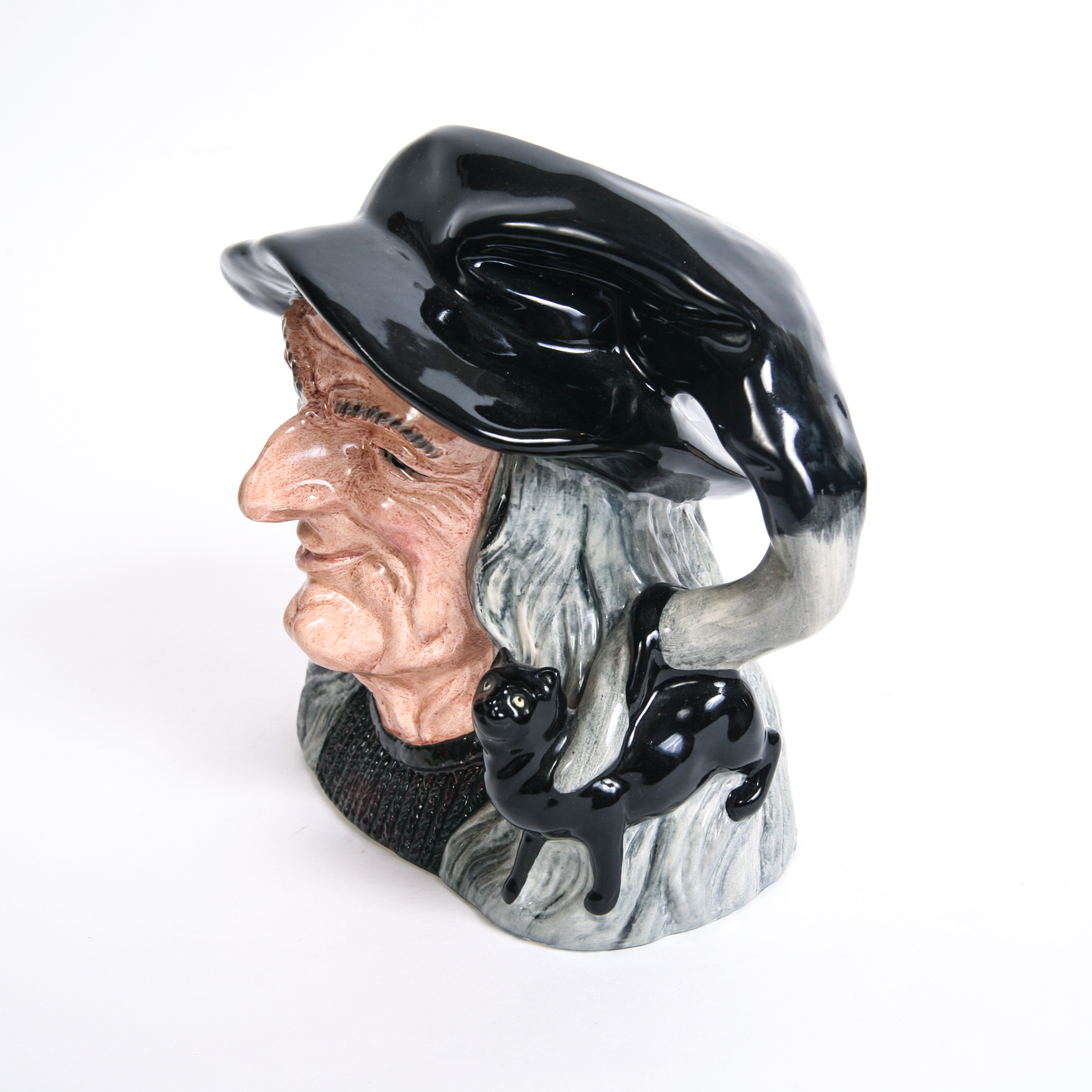 Royal Doulton "The Witch" D.6893 Toby Jug