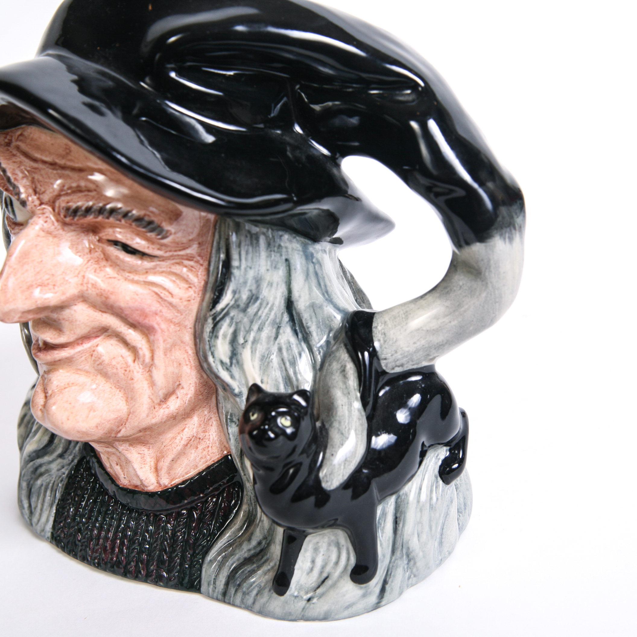 Royal Doulton "The Witch" D.6893 Toby Jug