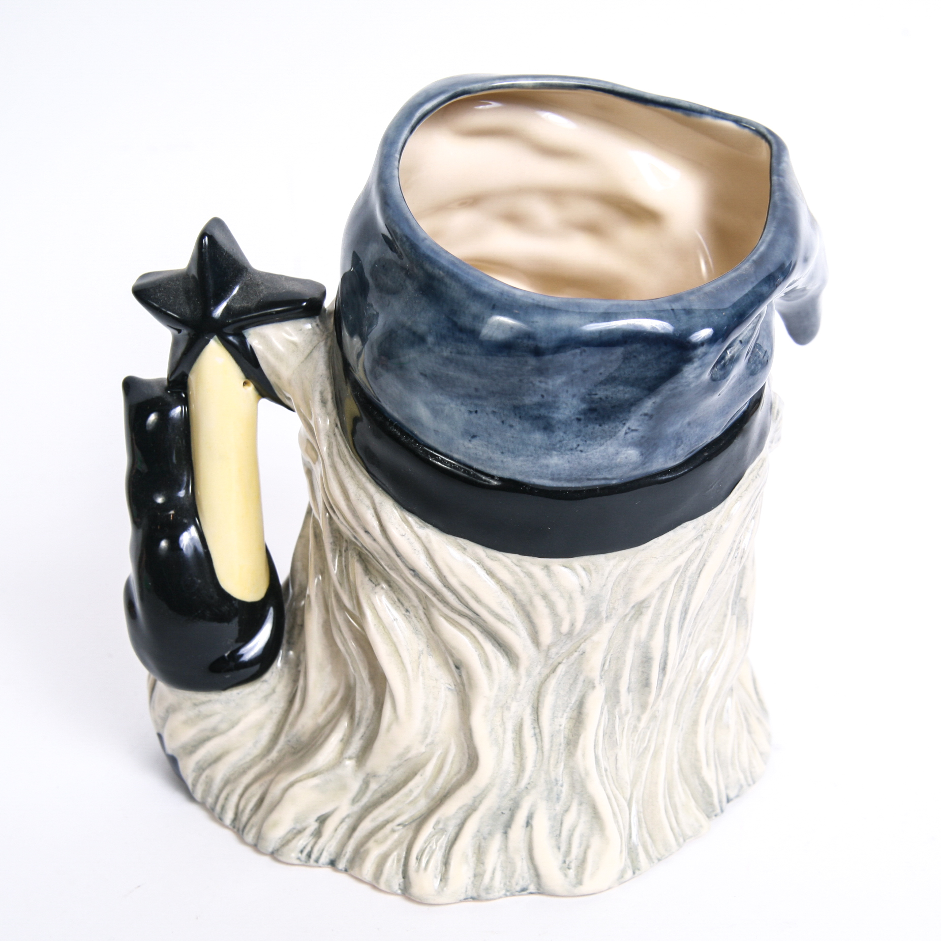 Royal Doulton "The Wizard" D.6862 and "Merlin" D.6536 Toby Jug and Mug