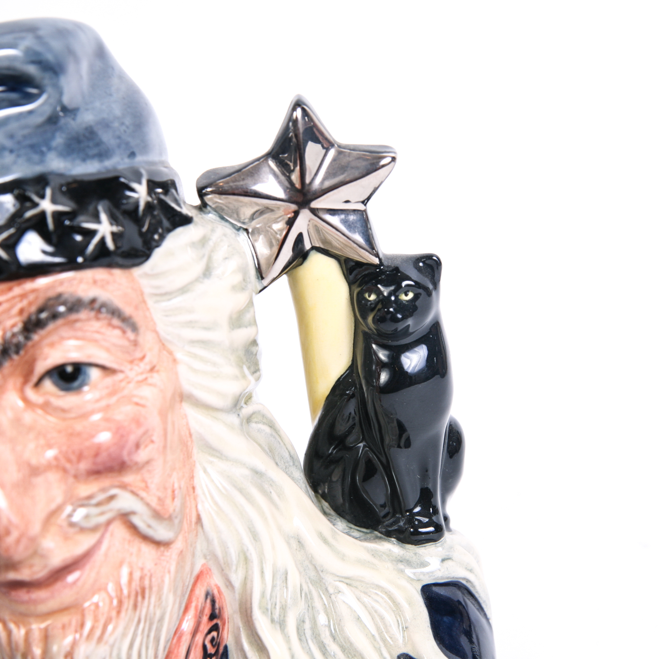 Royal Doulton "The Wizard" D.6862 and "Merlin" D.6536 Toby Jug and Mug