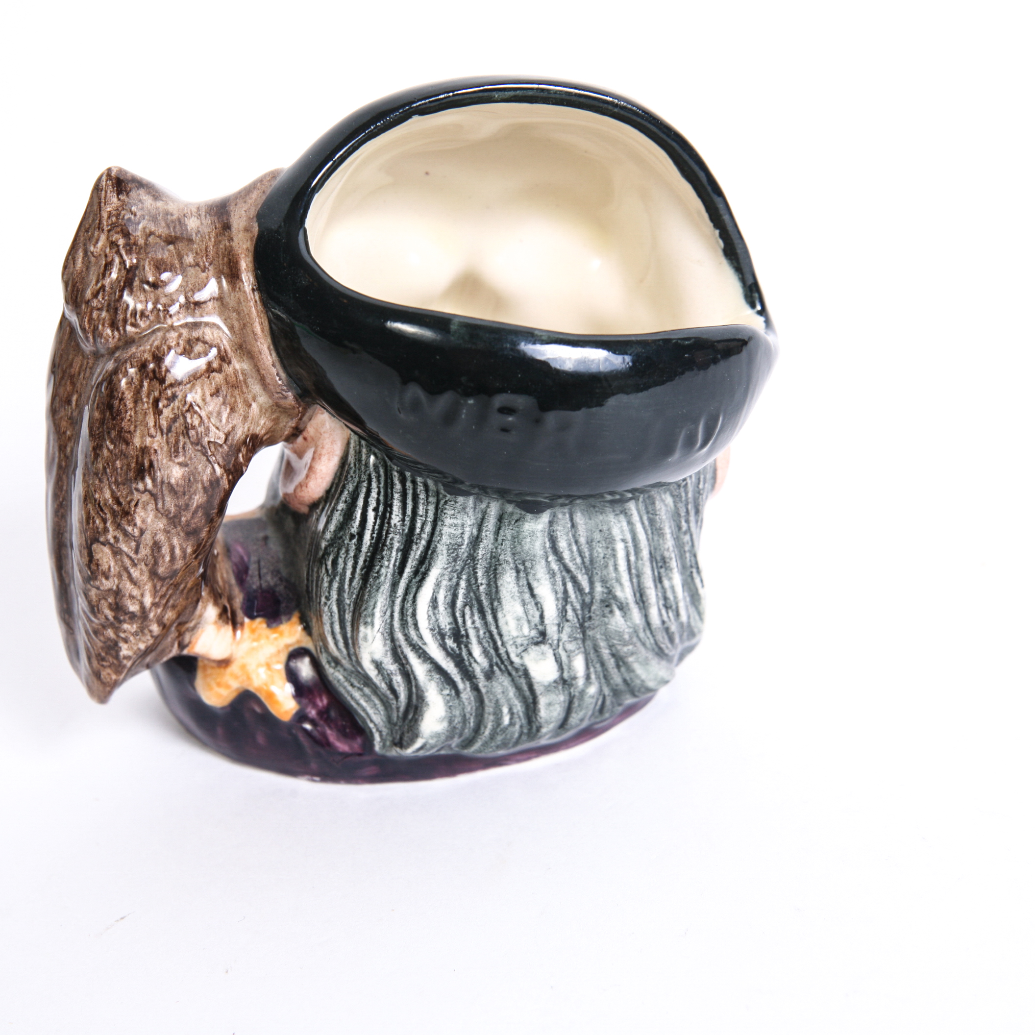 Royal Doulton "The Wizard" D.6862 and "Merlin" D.6536 Toby Jug and Mug