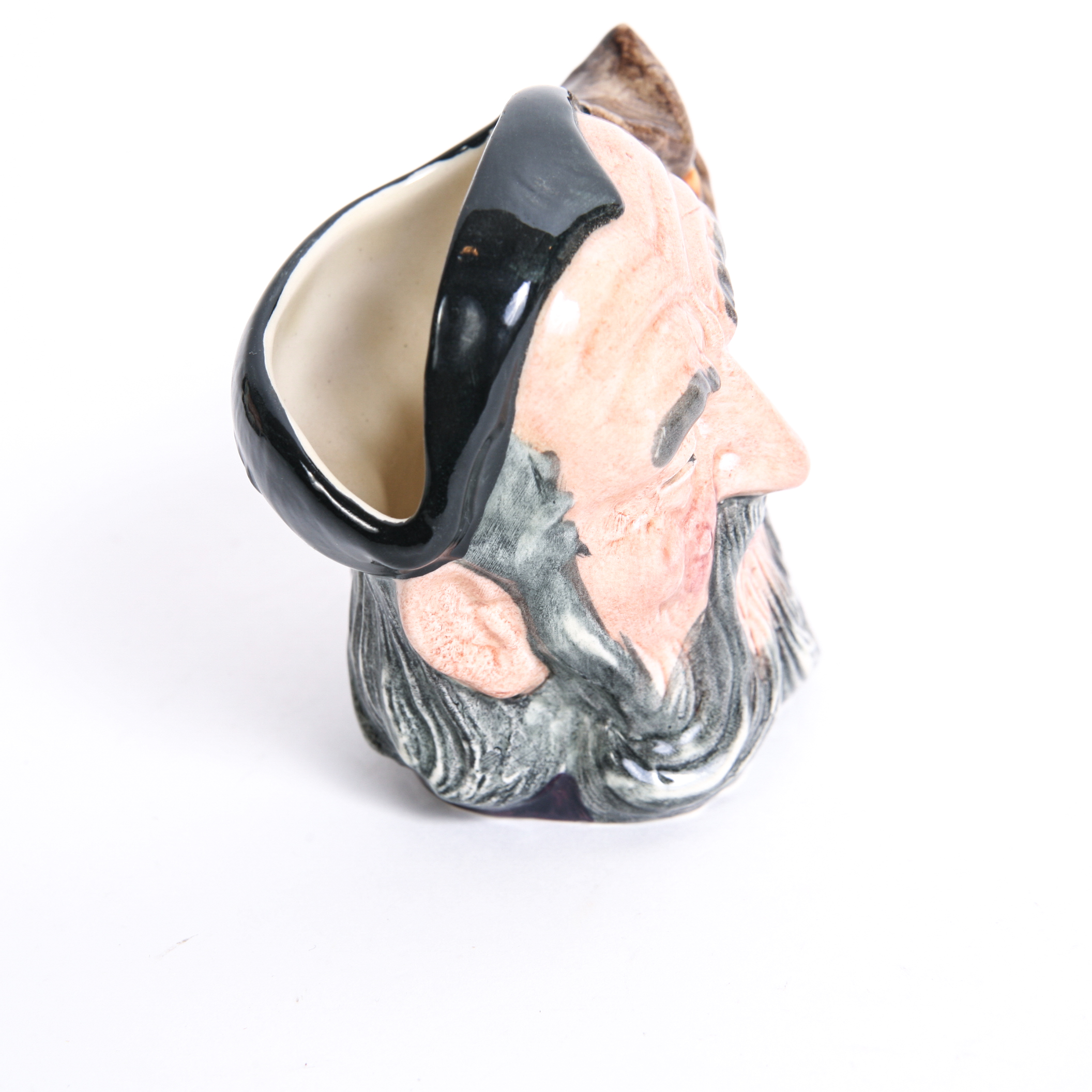 Royal Doulton "The Wizard" D.6862 and "Merlin" D.6536 Toby Jug and Mug