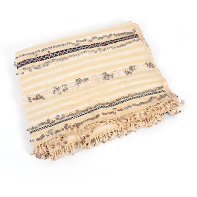 Handmade Moroccan Wedding Blanket Handmade Moroccan Wedding Blanket