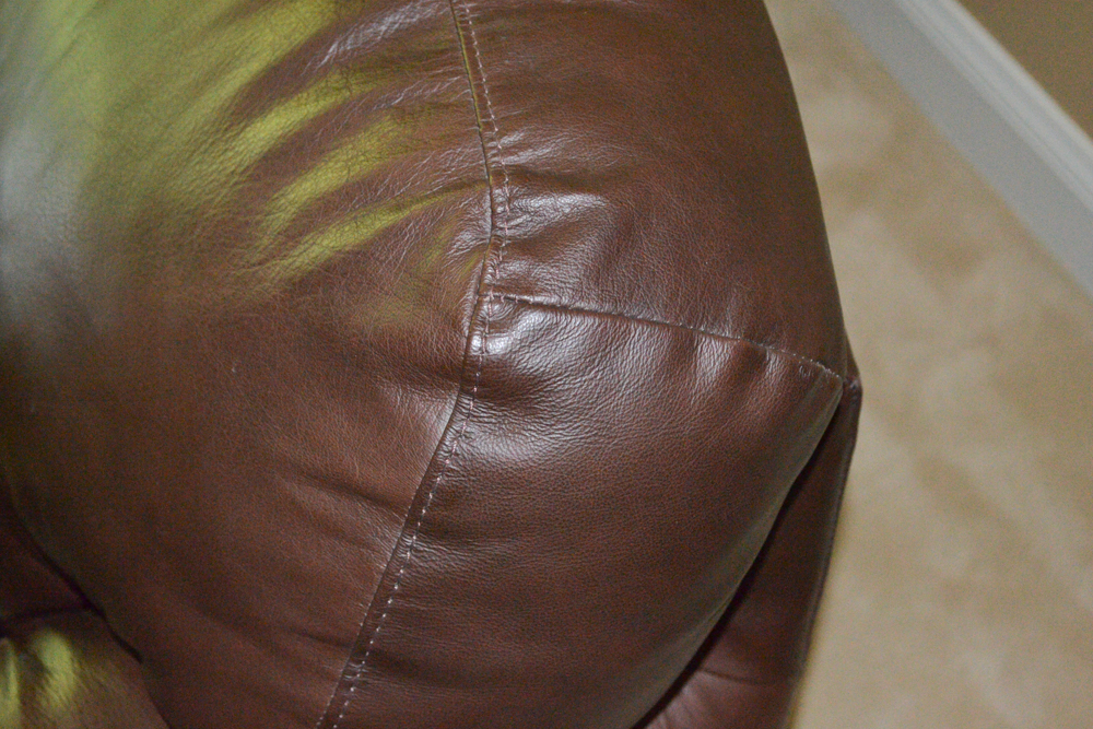 Italsofa Brown Leather Sofa