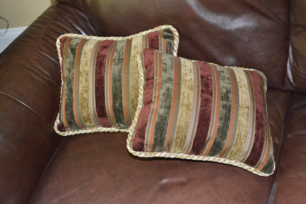 Italsofa Brown Leather Sofa