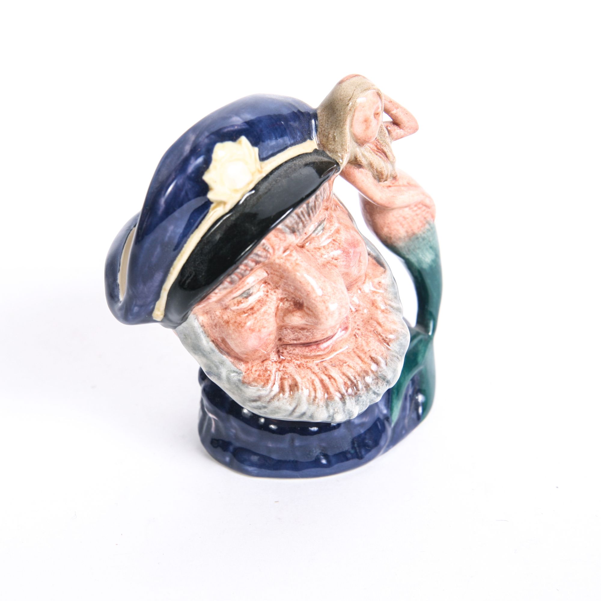 Royal Doulton "Old Salt" D.6554 Toby Mug and D.6618 Teapot