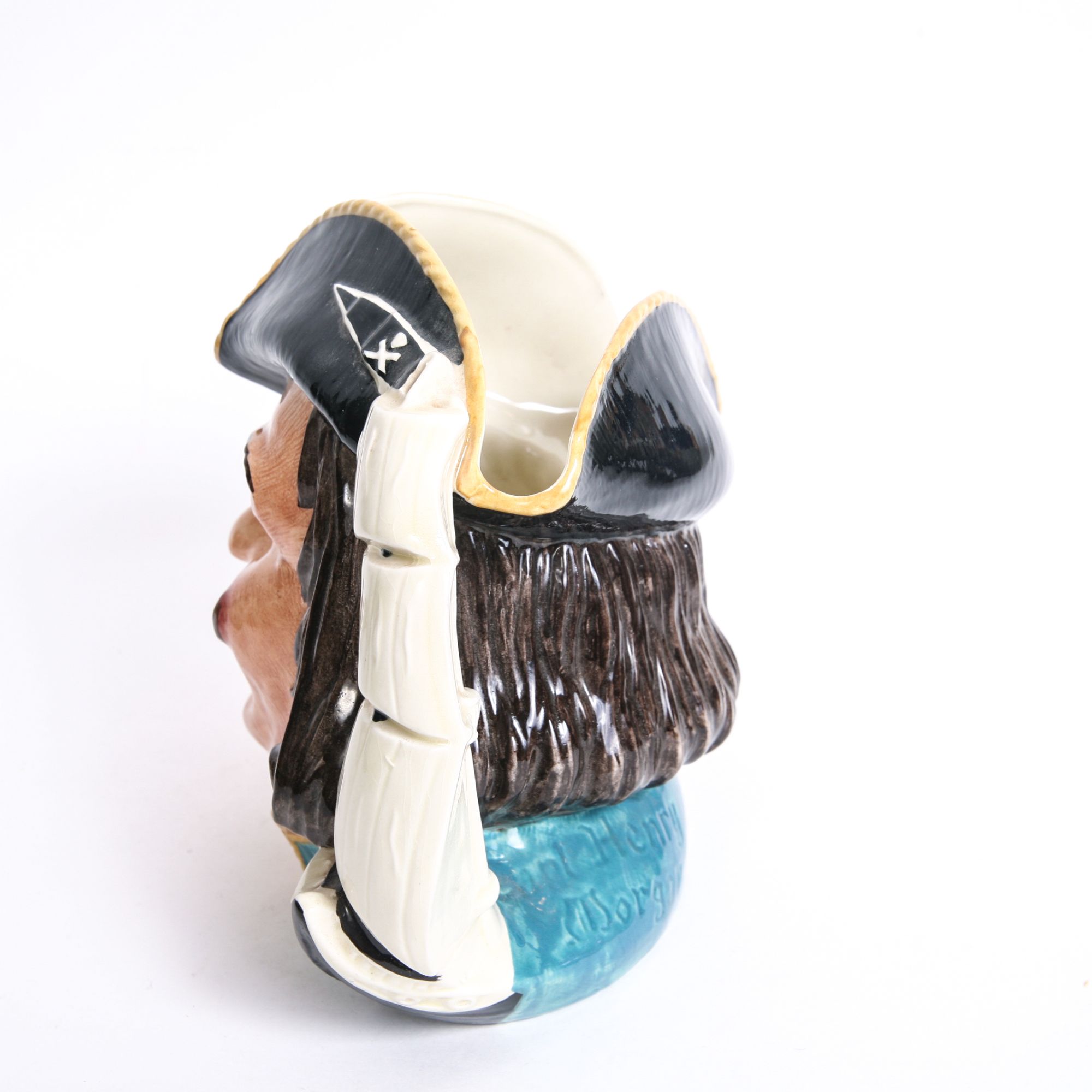 Royal Doulton "Capt. Henry Morgan" D.6467 and D.6469 Toby Jug and Mug