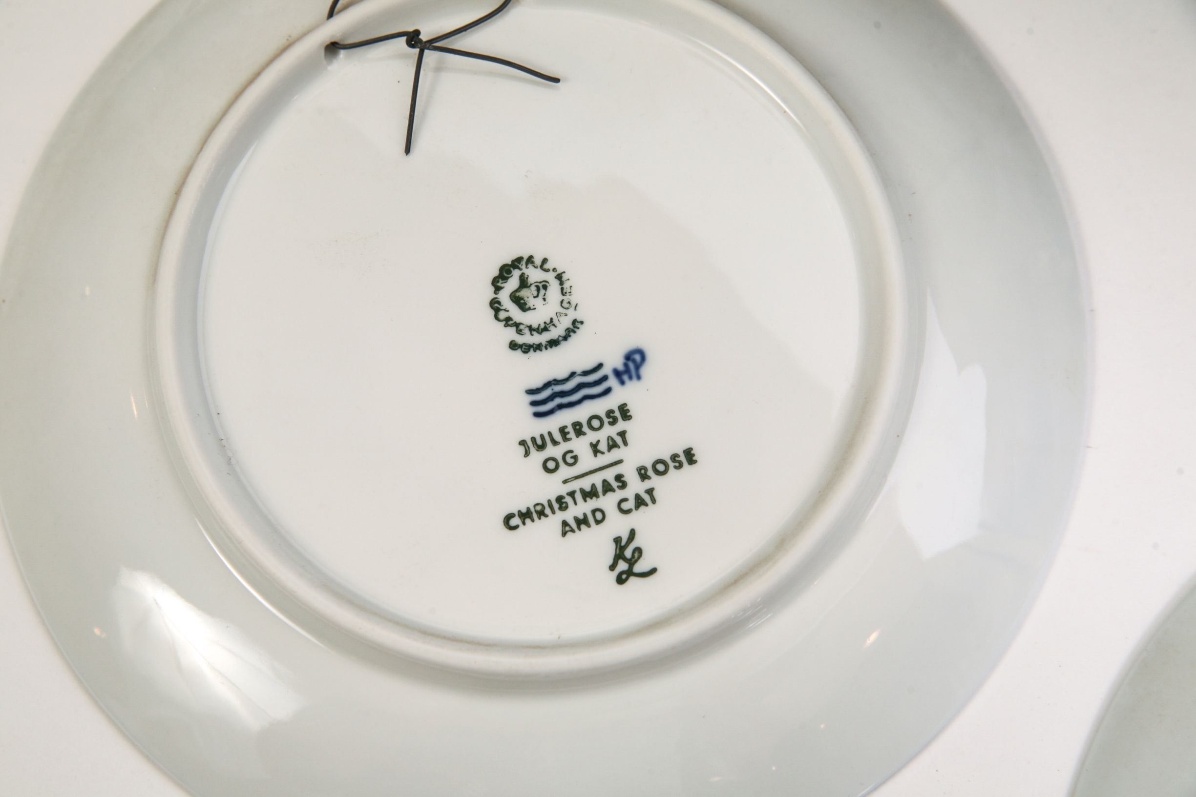 Ten 1970-1979 Royal Copenhagen Collector's Christmas Plates