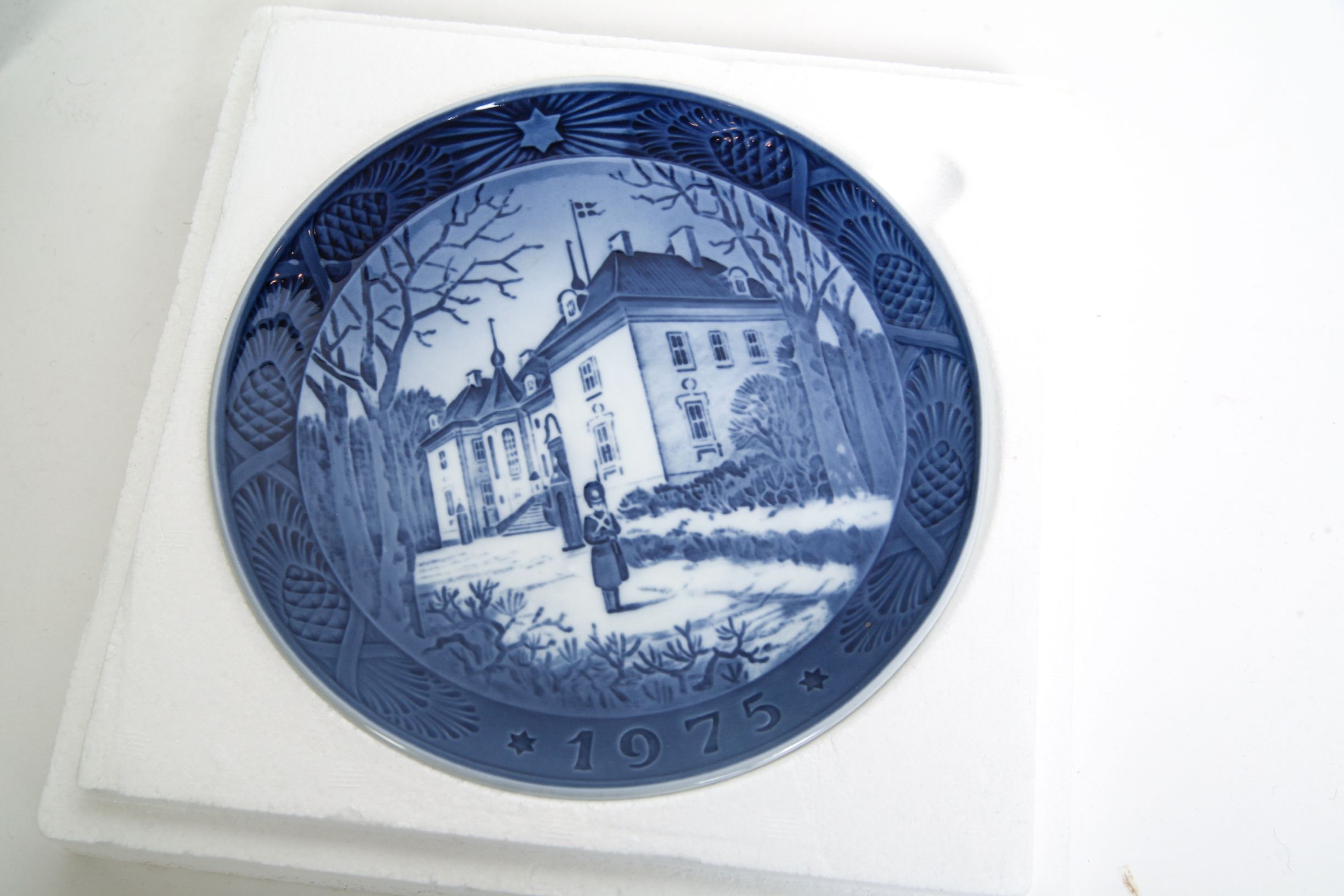 Ten 1970-1979 Royal Copenhagen Collector's Christmas Plates