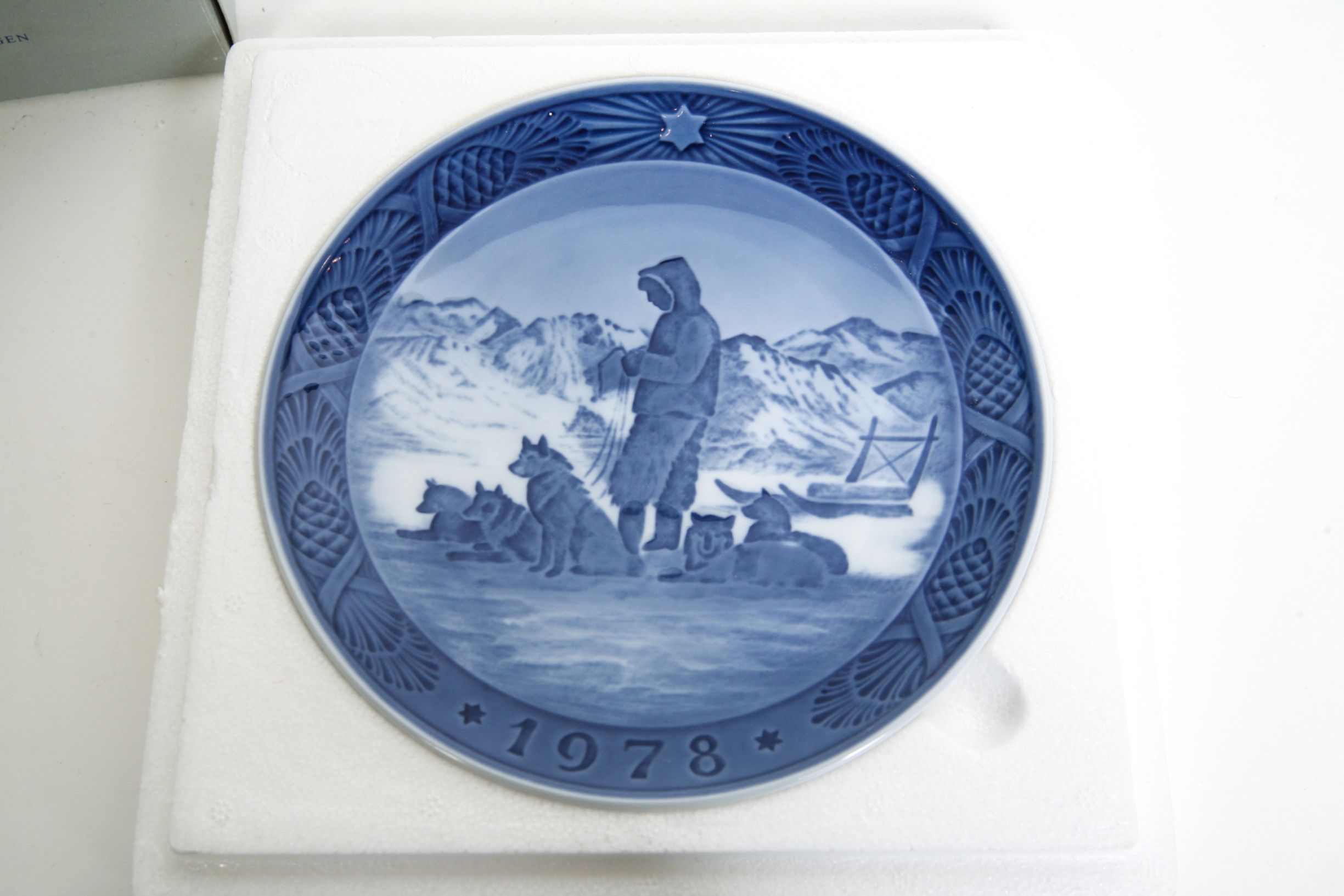 Ten 1970-1979 Royal Copenhagen Collector's Christmas Plates