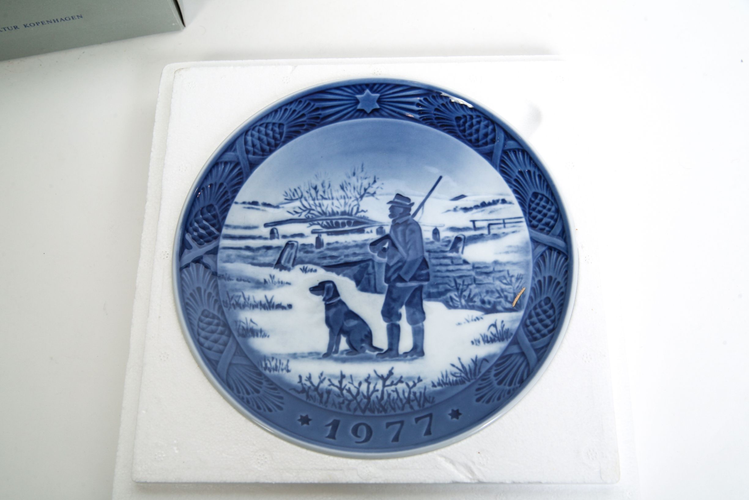 Ten 1970-1979 Royal Copenhagen Collector's Christmas Plates