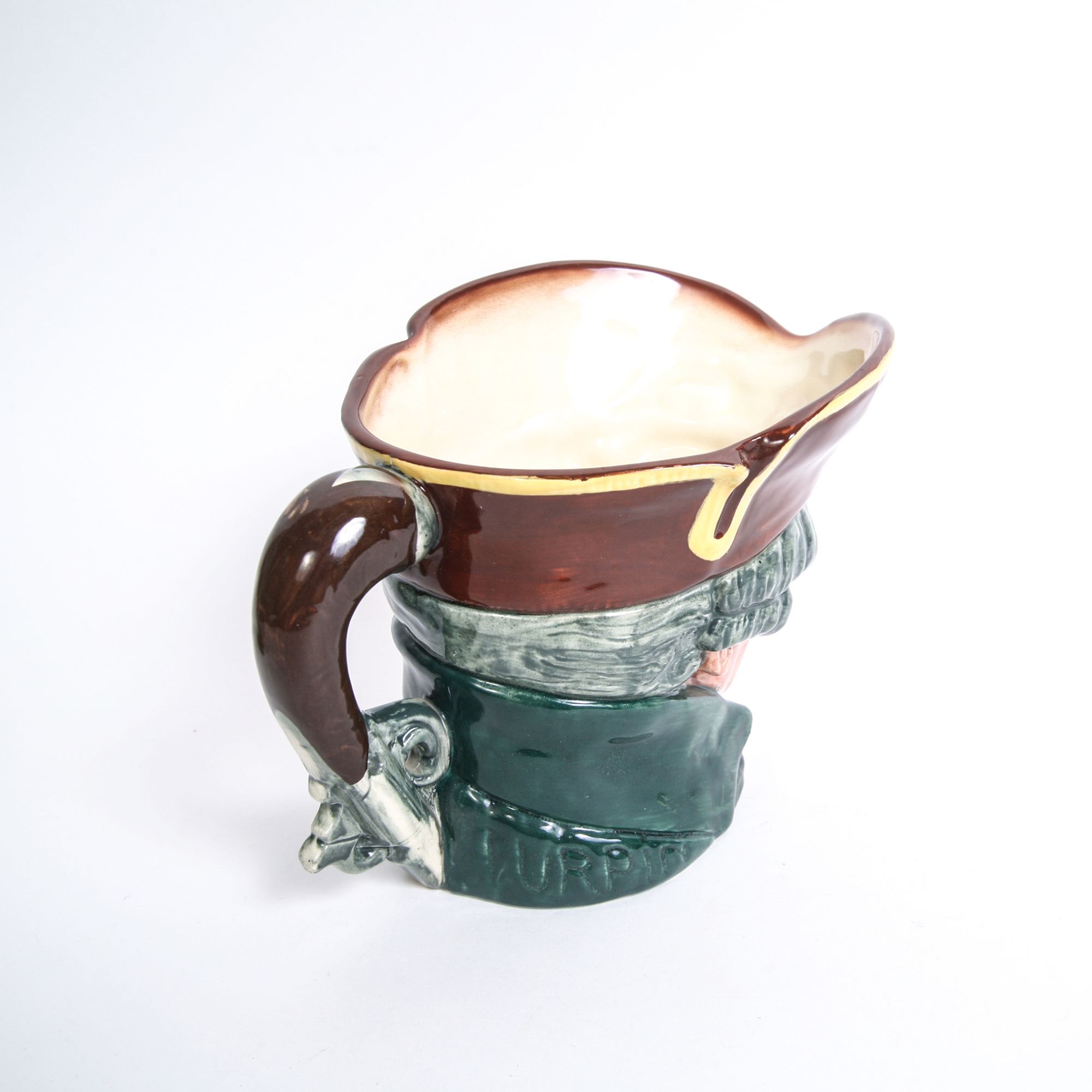 Royal Doulton "Dick Turpin" Toby Jug and Mug