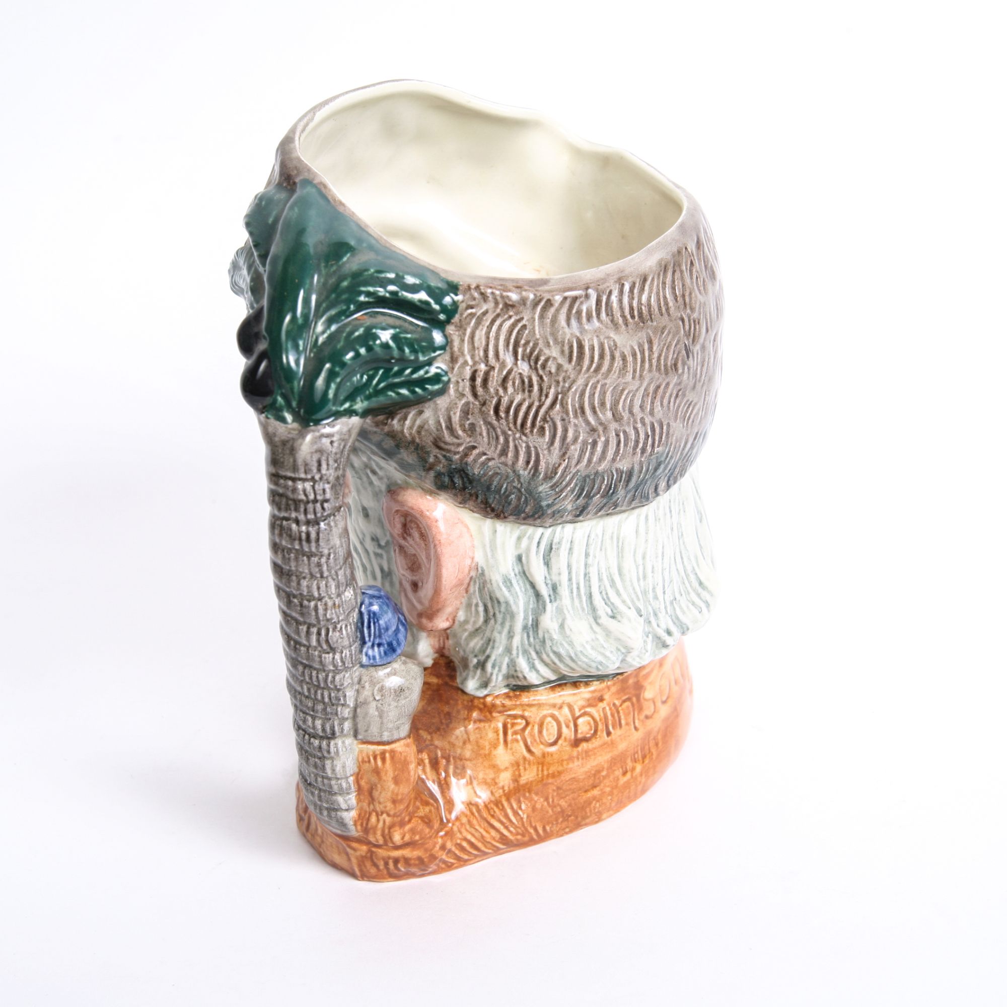 Royal Doulton "Robinson Crusoe" D.6532 Toby Jug and D.6539 Mug