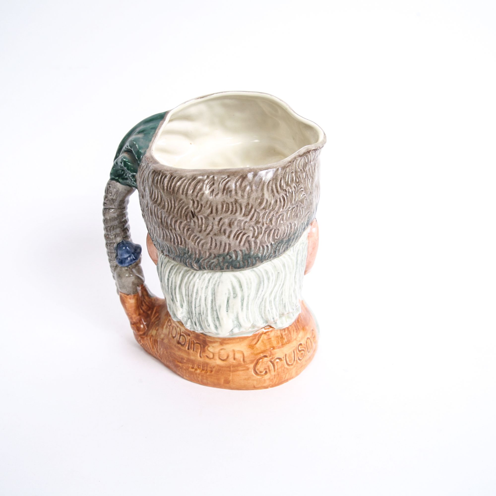 Royal Doulton "Robinson Crusoe" D.6532 Toby Jug and D.6539 Mug