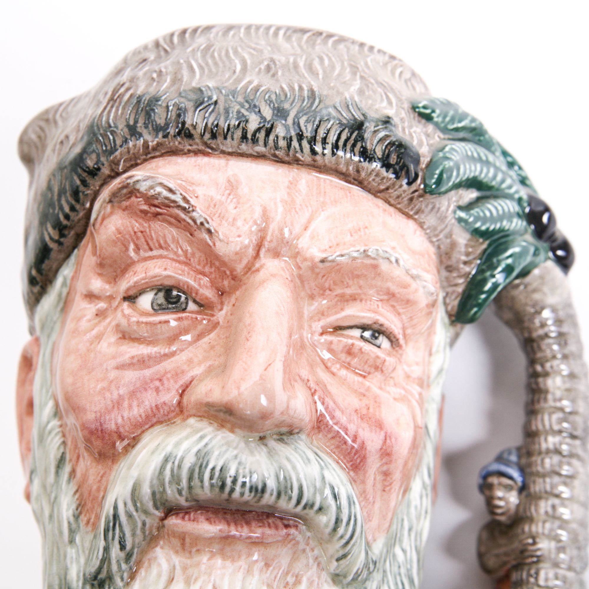 Royal Doulton "Robinson Crusoe" D.6532 Toby Jug and D.6539 Mug