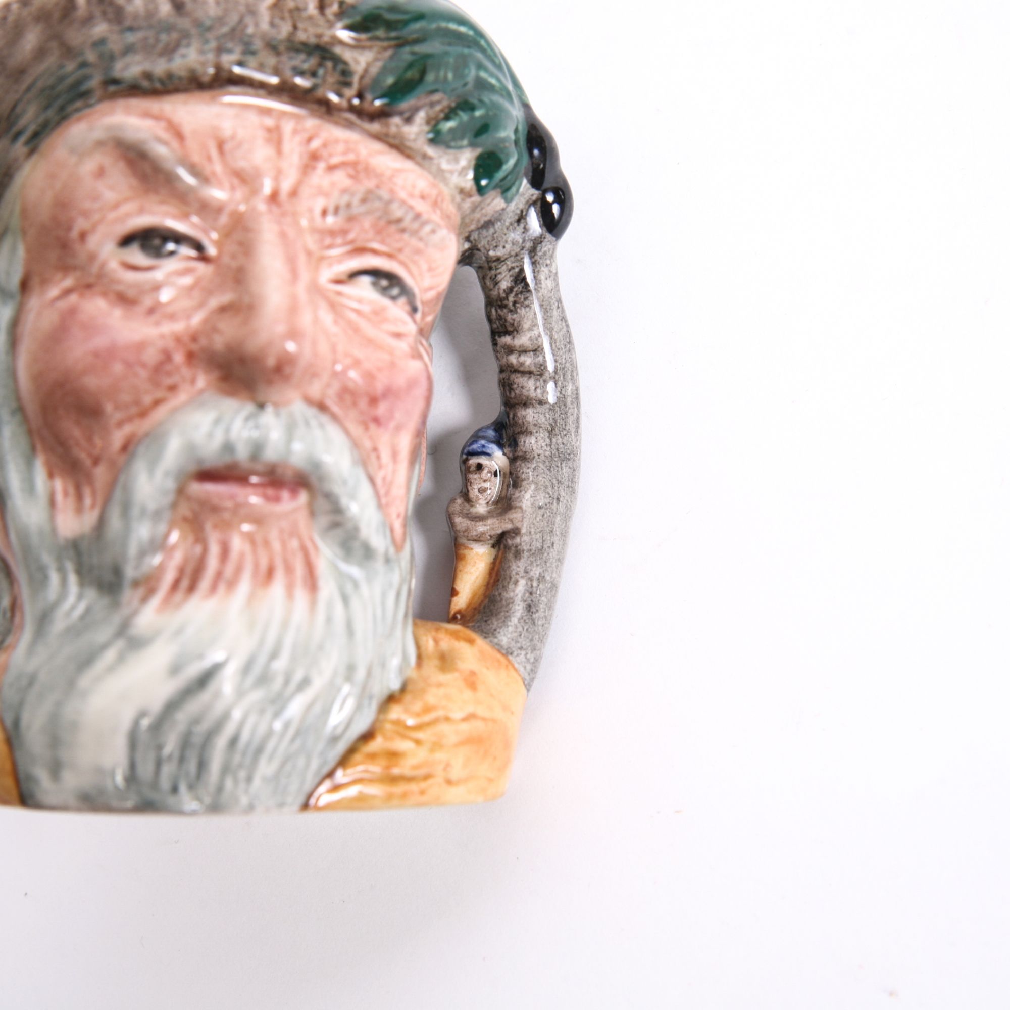 Royal Doulton "Robinson Crusoe" D.6532 Toby Jug and D.6539 Mug