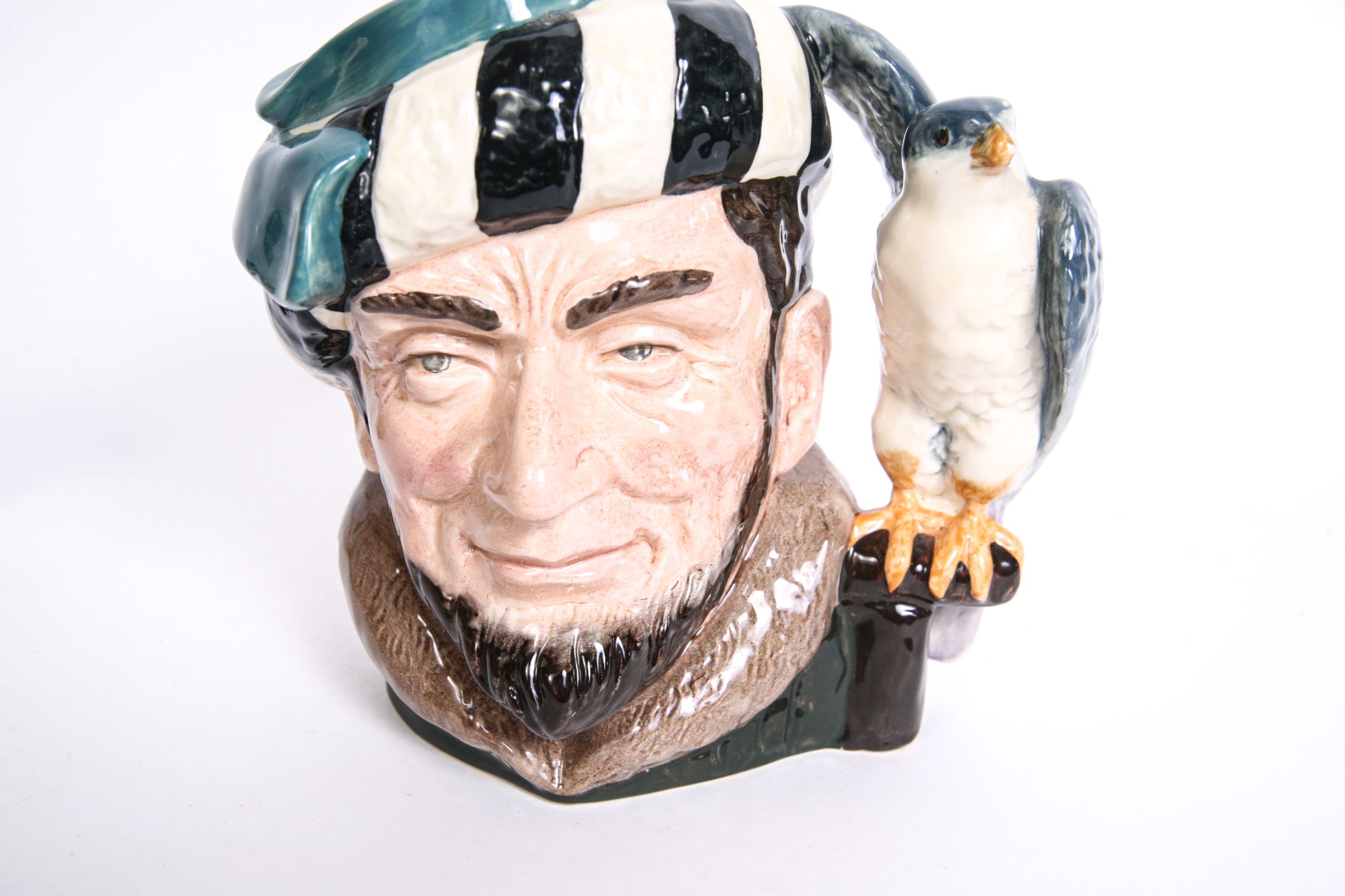 Royal Doulton "Falconer" D.6533 Toby Jug and D.6540 Mug